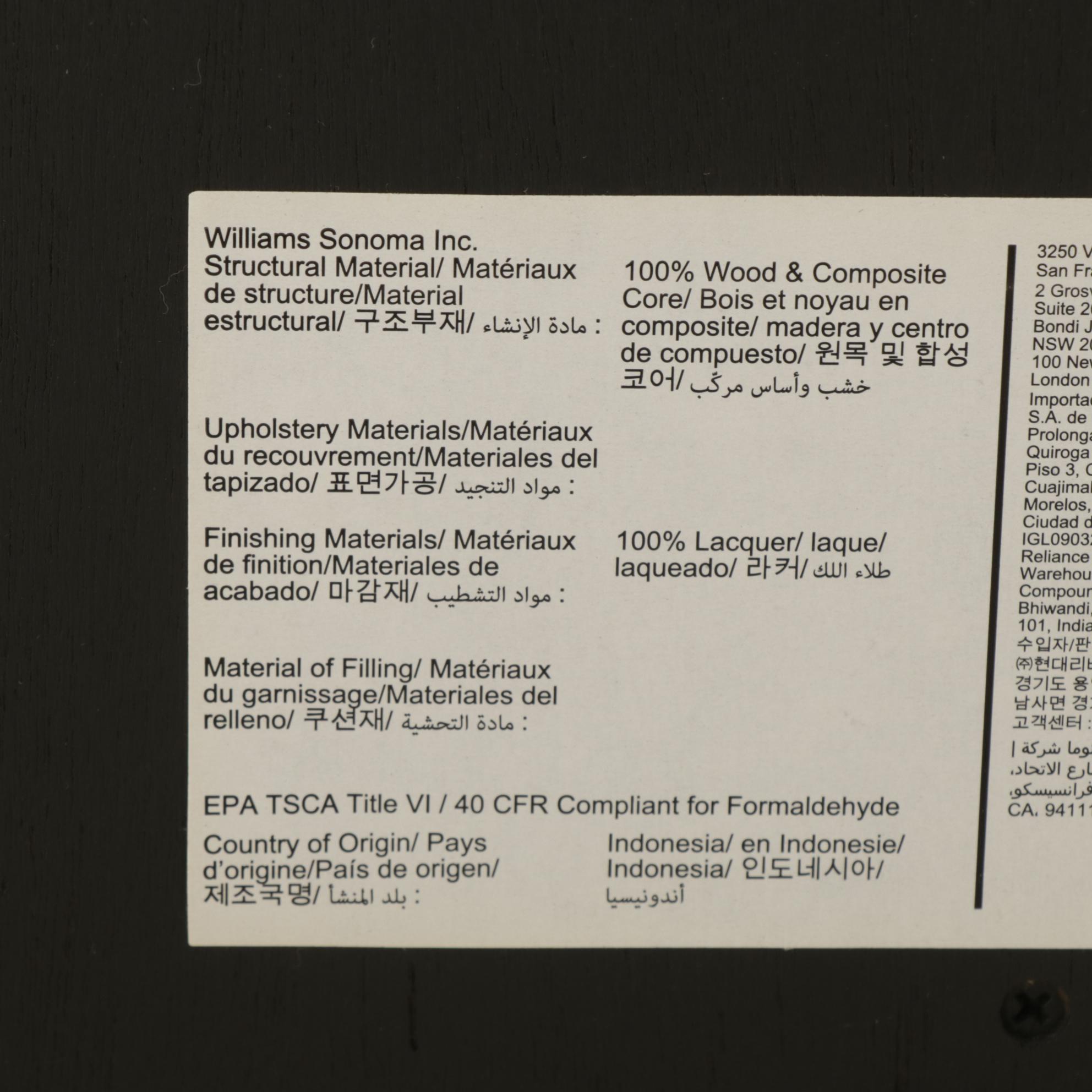 Pottery Barn "Livingston" Secretary Desk and Bookcase, 2021