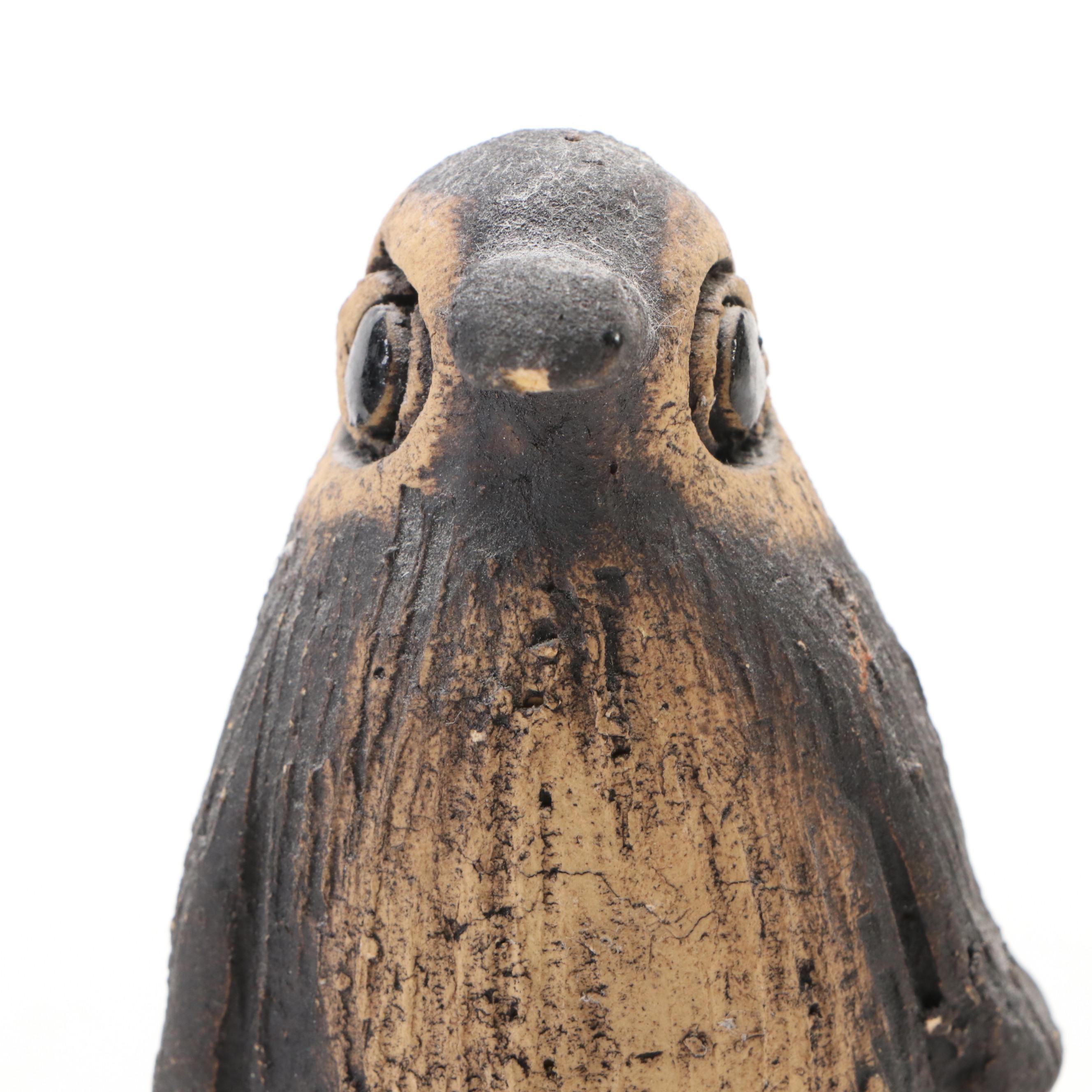 German Worspweder Keramik Handcrafted Pottery Penguin, Mid-20th C.
