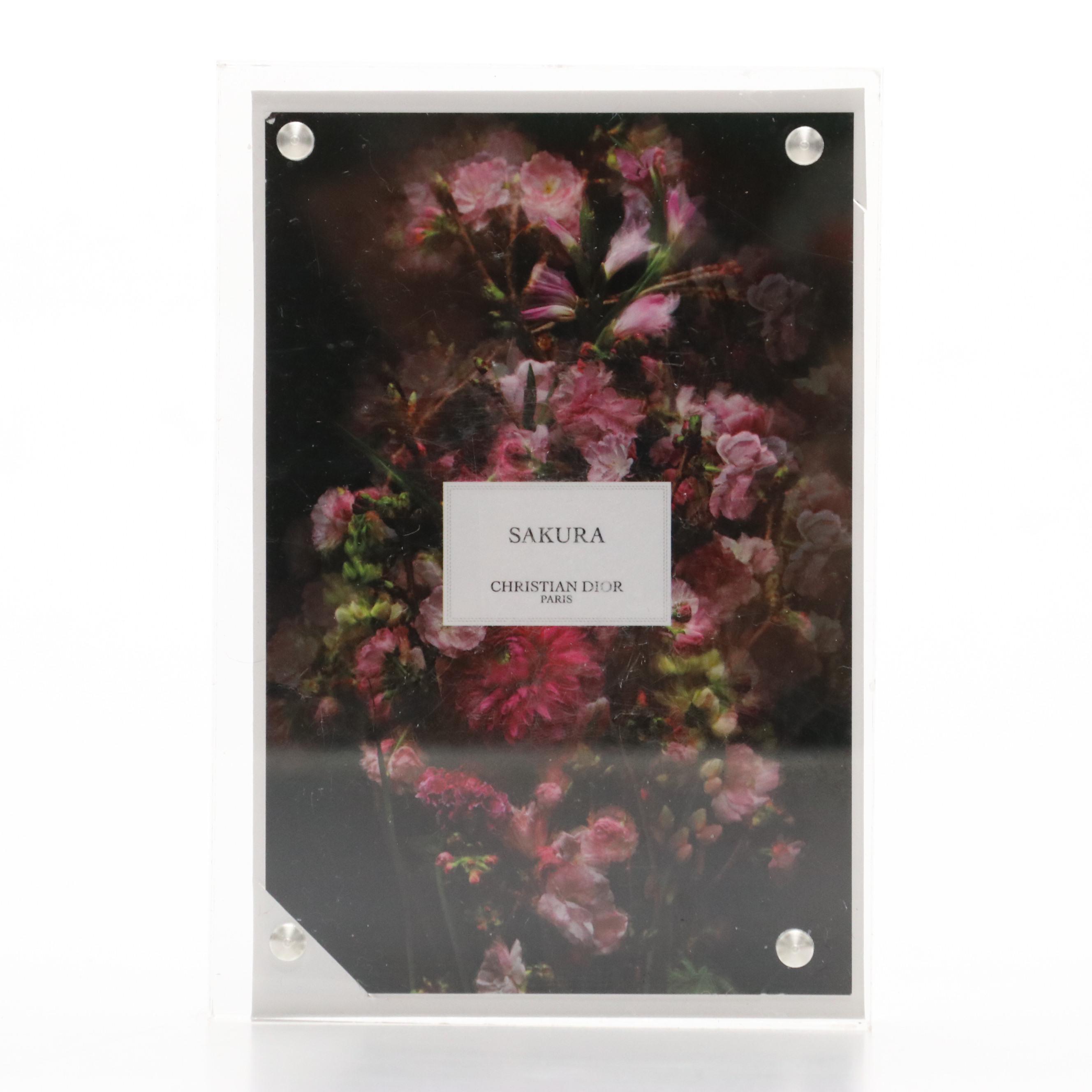 Christian Dior x Azuma Makoto "La Collection Privée" Floral Sculpture Plaques