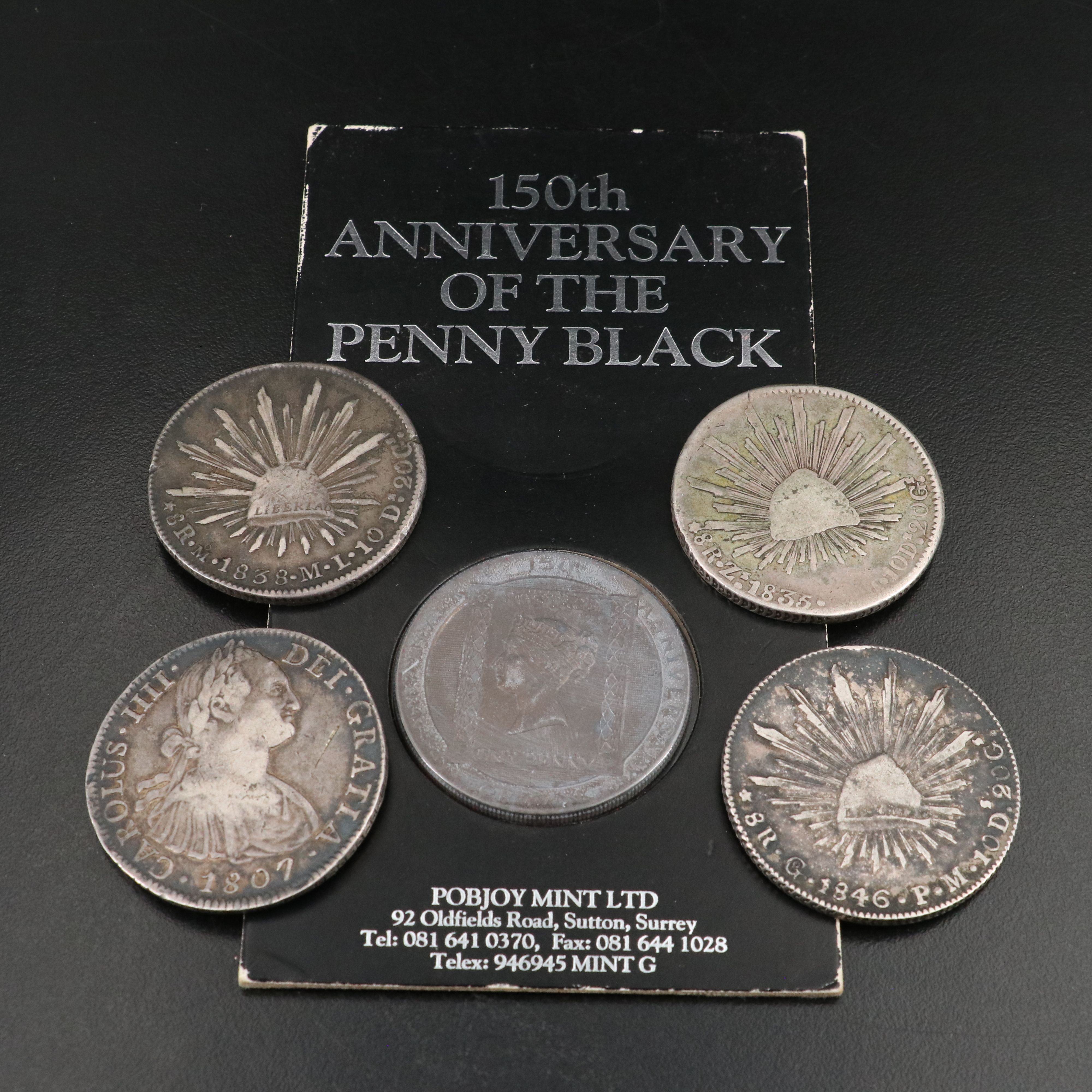 Collection of U.S. and Foreign Coins and Currency with Some Silver