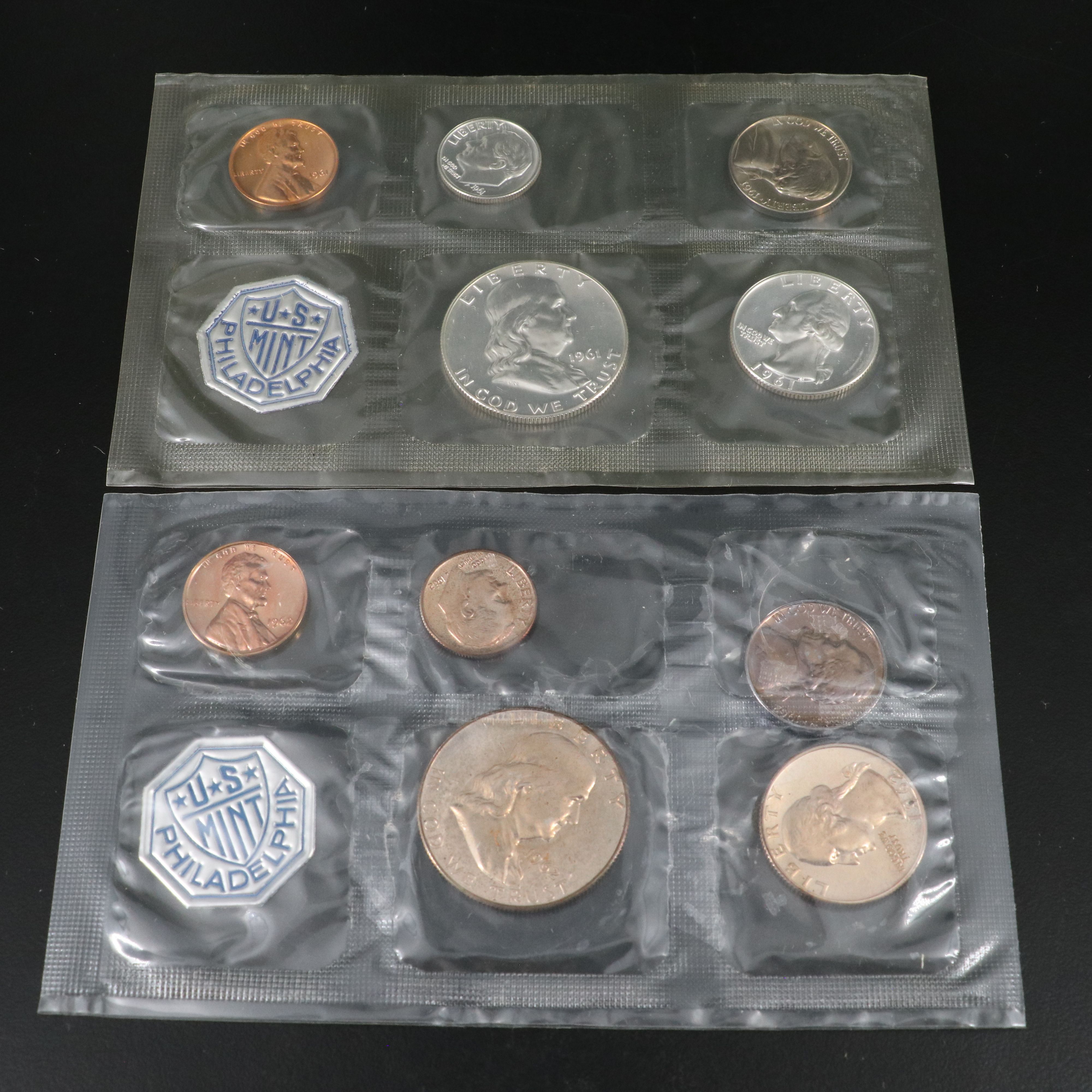 Eight Classic Silver U.S. Proof Sets