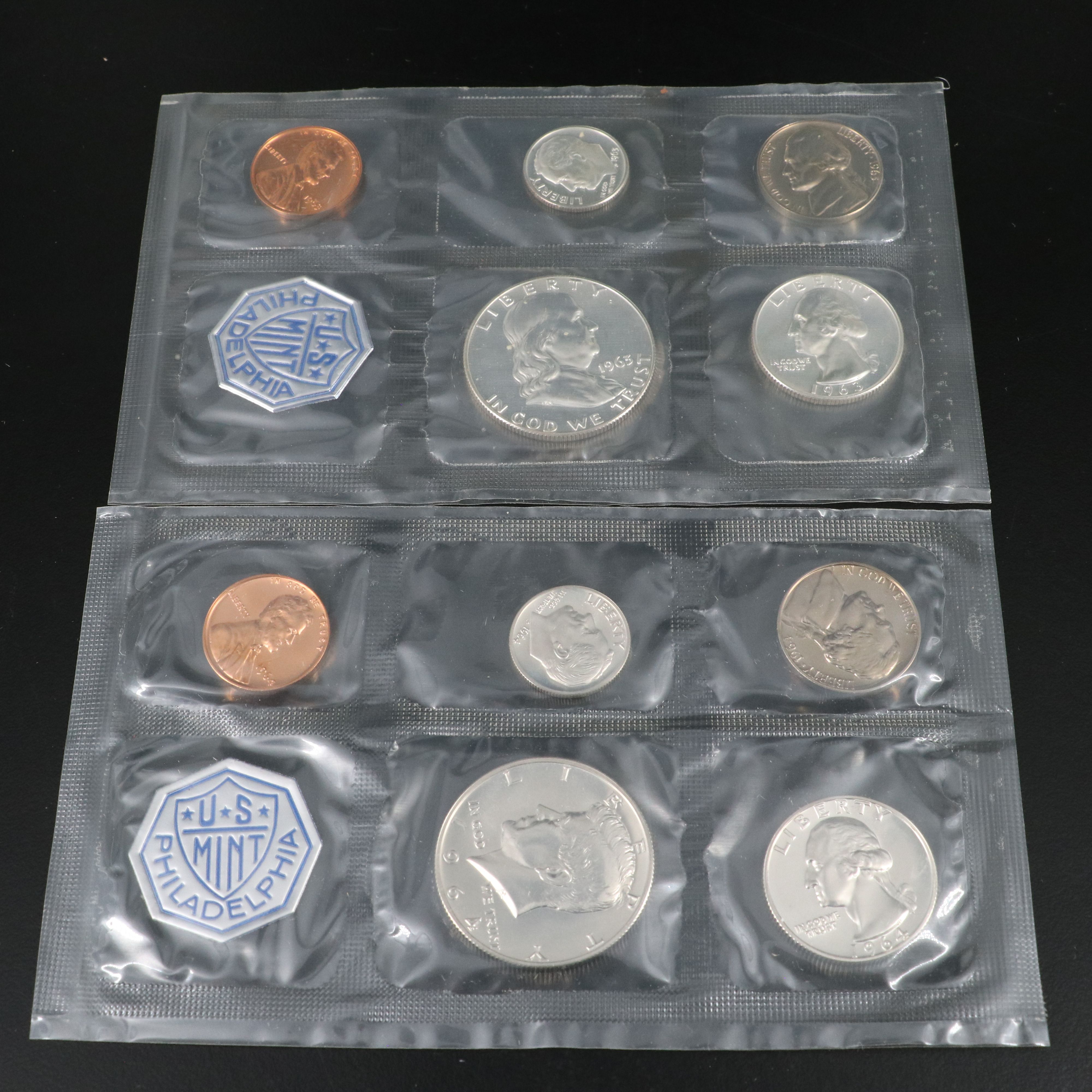 Eight Classic Silver U.S. Proof Sets