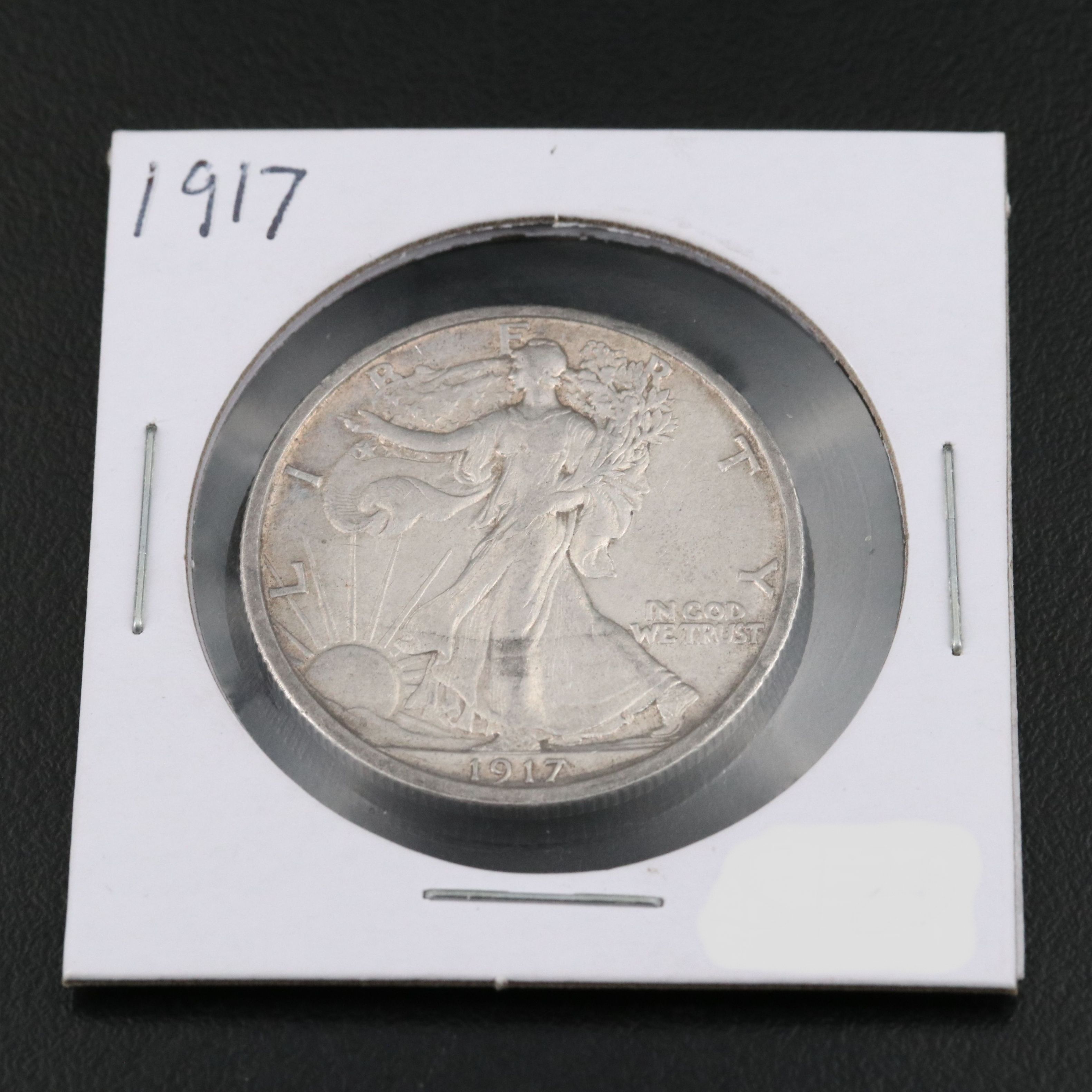 1917 Walking Liberty Silver Half Dollar