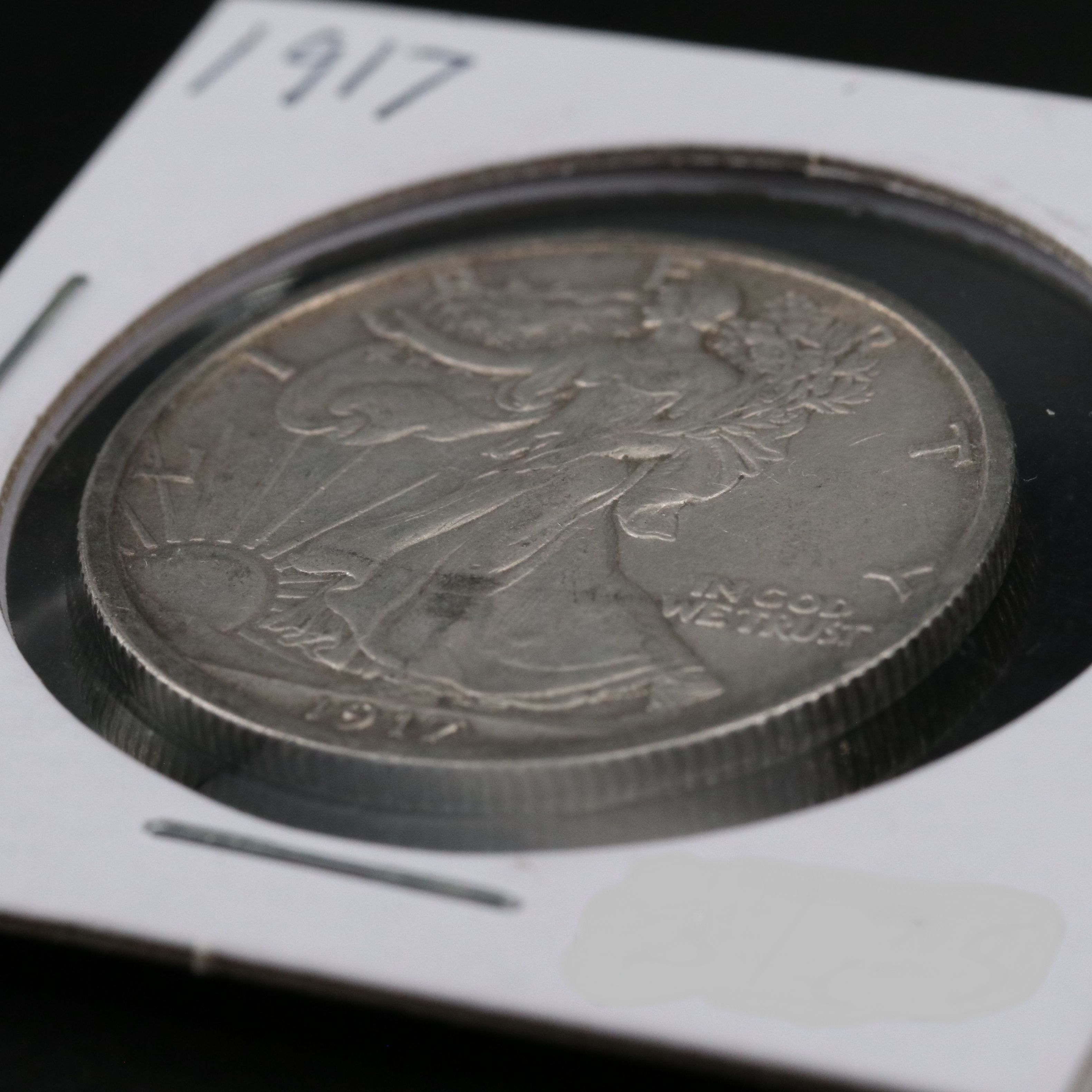 1917 Walking Liberty Silver Half Dollar