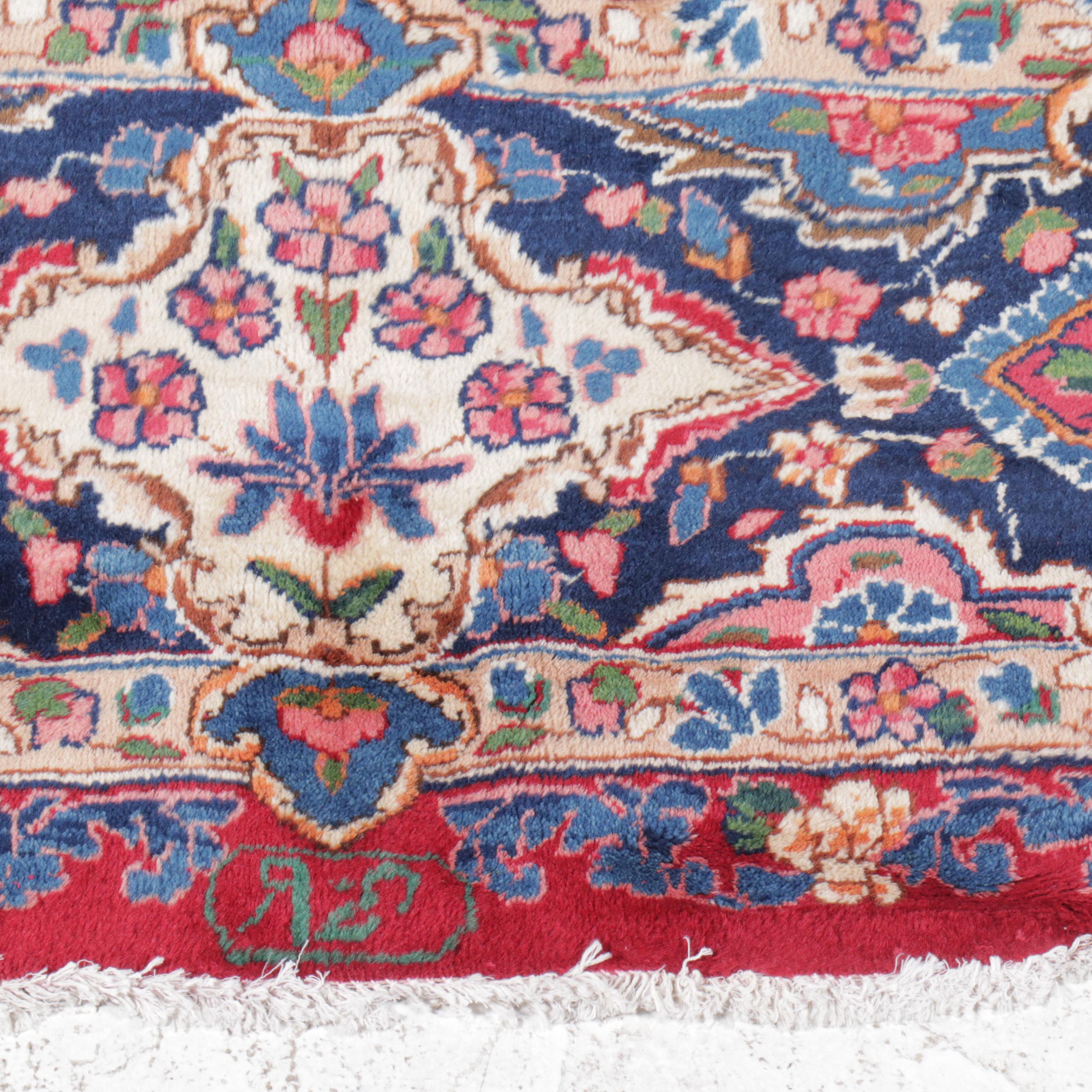 9'8 x 13'4 Hand-Knotted Persian Tabriz Room Sized Rug