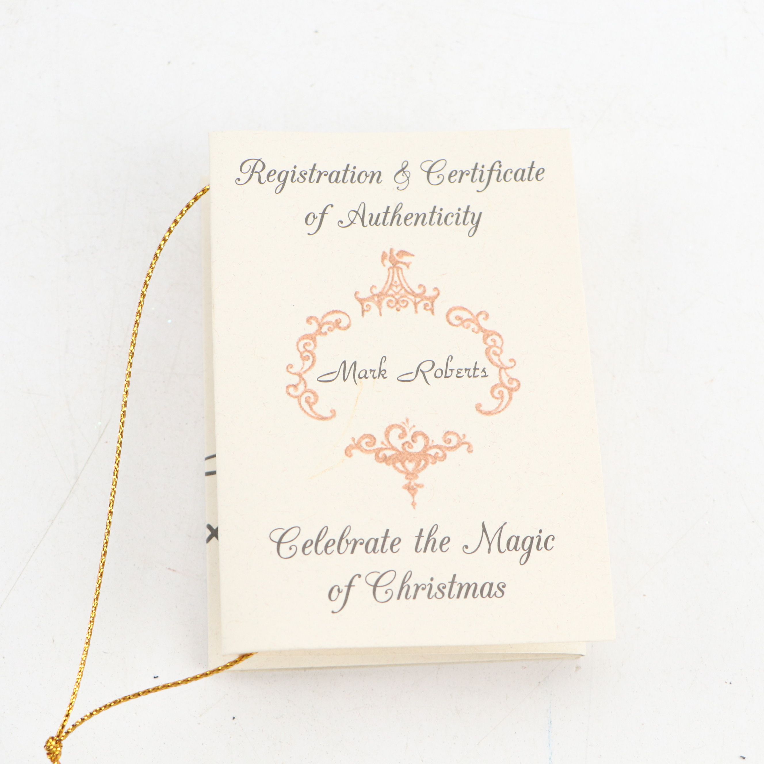 Mark Roberts "Peace on Earth Fairy" Christmas Doll