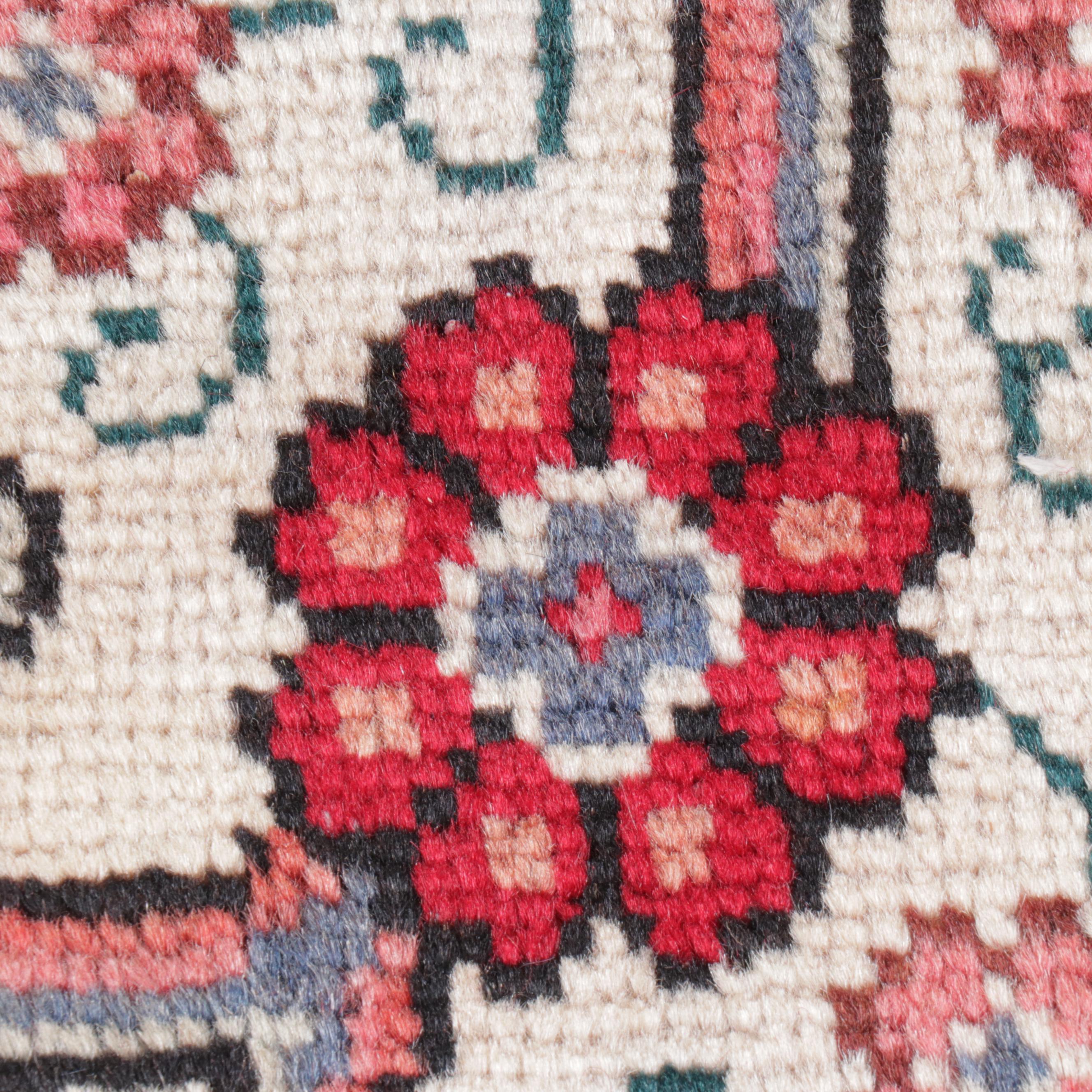 9'5 x 12'7 Hand-Knotted Persian Tabriz Room-Sized Rug