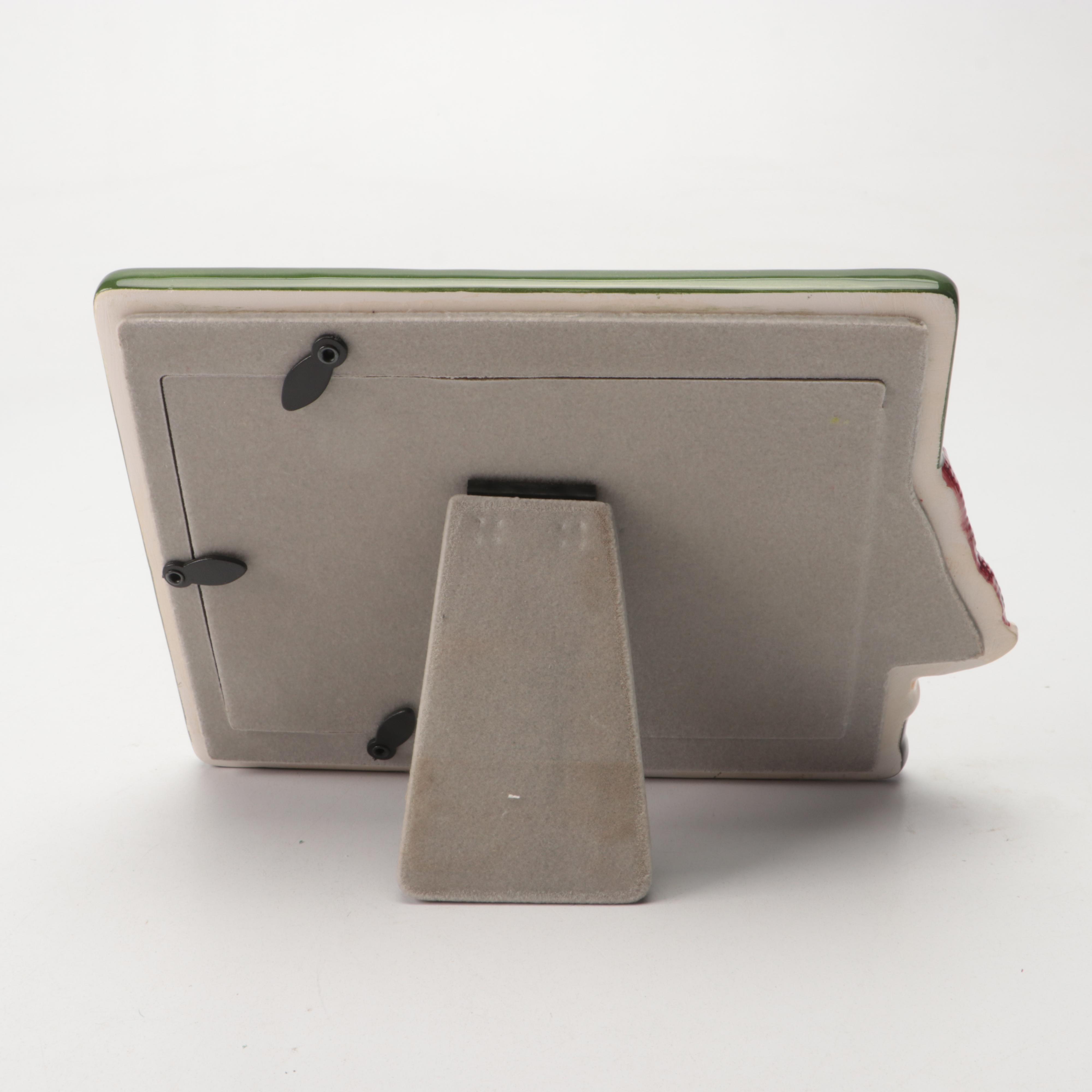 Mikasa Winter Scene Porcelain Box with Santa Figurine and Other Christmas Decor