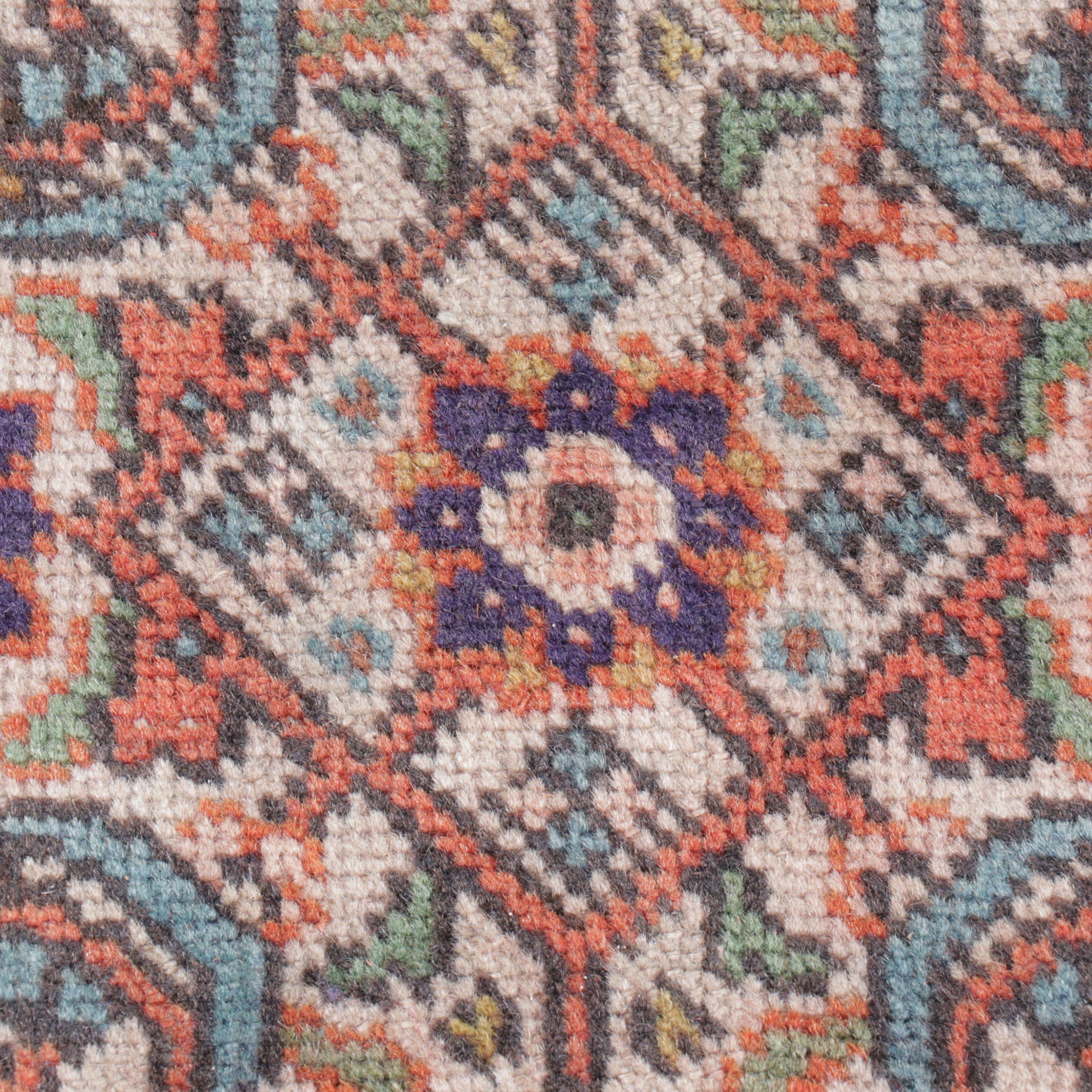 8'1 x 11'2 Hand-Knotted Persian Birjand Area Rug