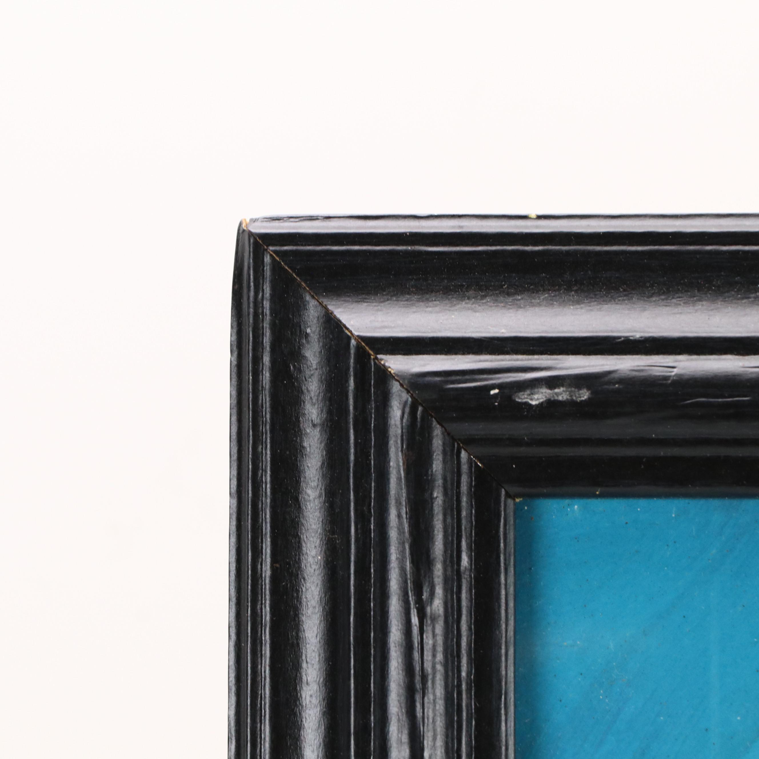 Peter Keil Stylized Floral Still Life Acrylic Painting