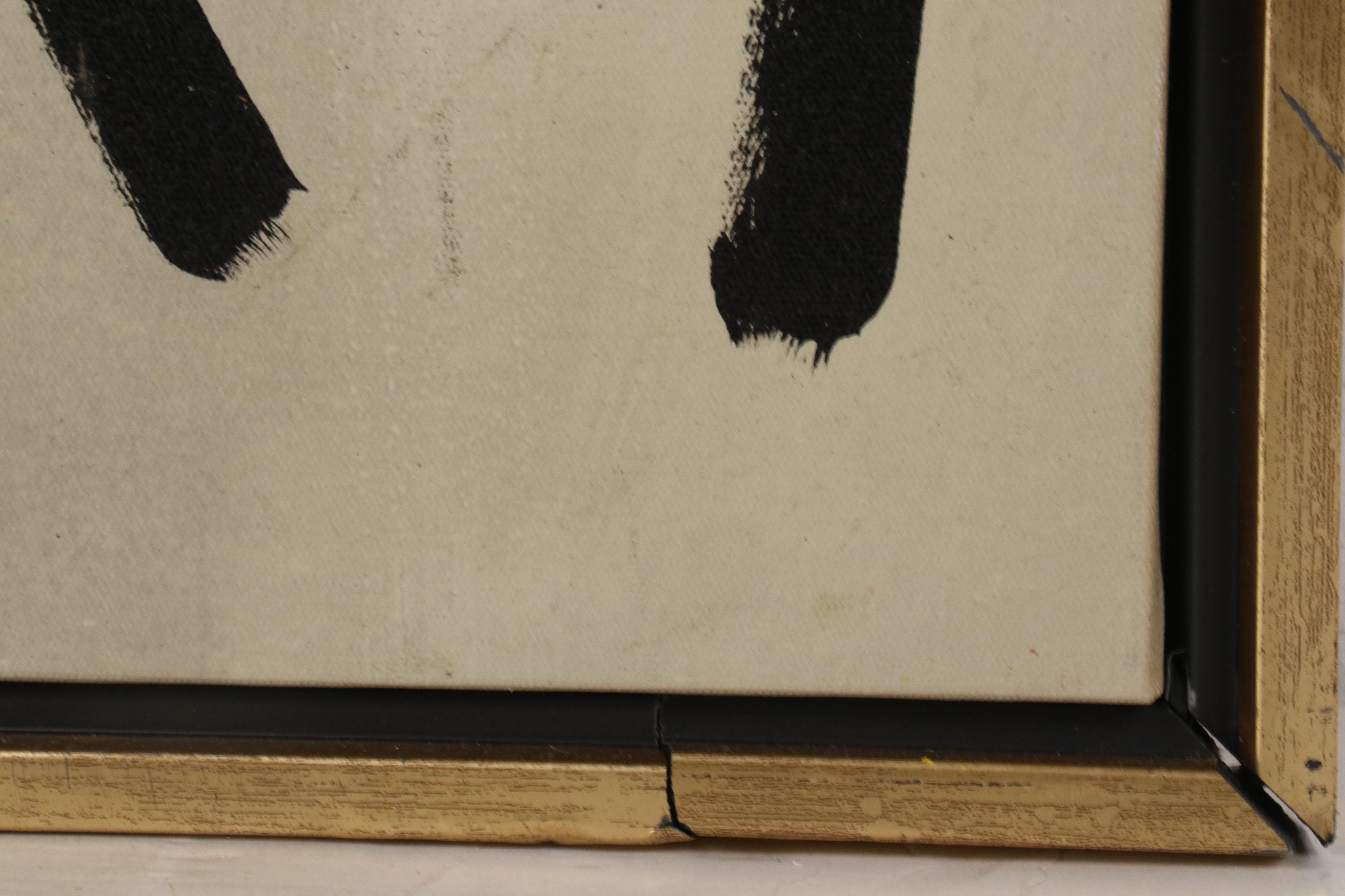 Peter Keil Abstract Nude Portrait Acrylic Painting