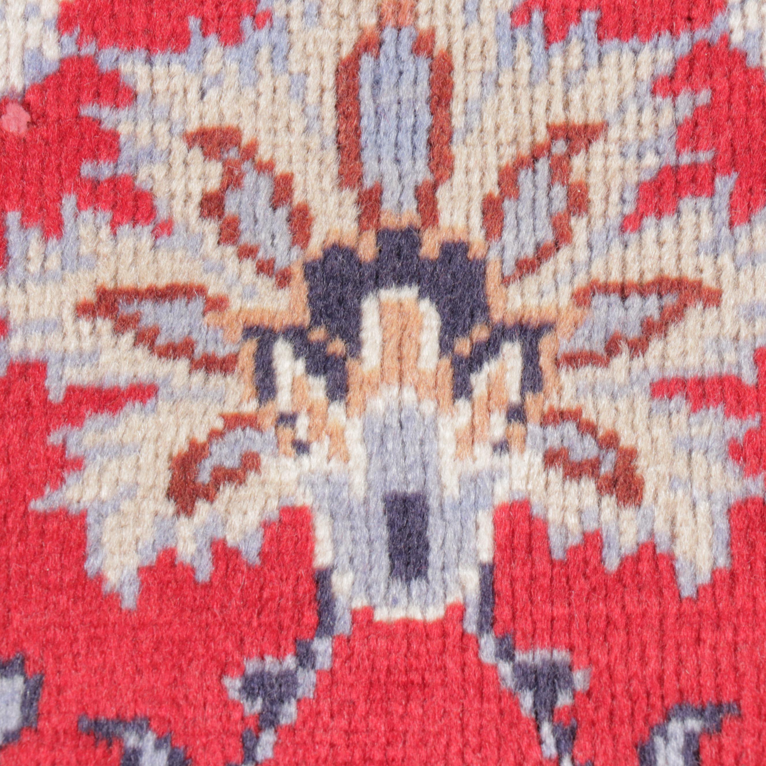 8'5 x 11'6 Hand-Knotted Persian Mashhad Area Rug