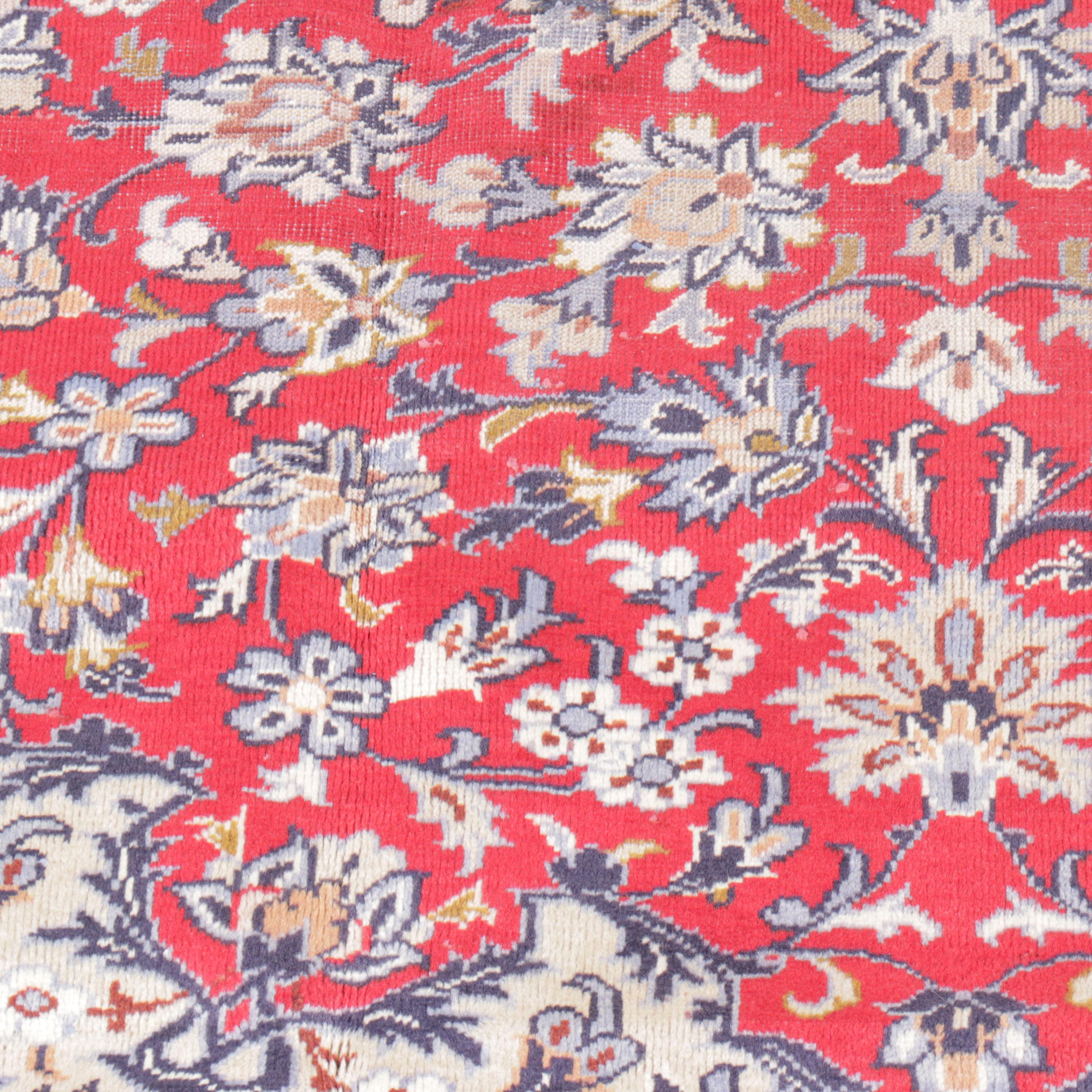 8'5 x 11'6 Hand-Knotted Persian Mashhad Area Rug