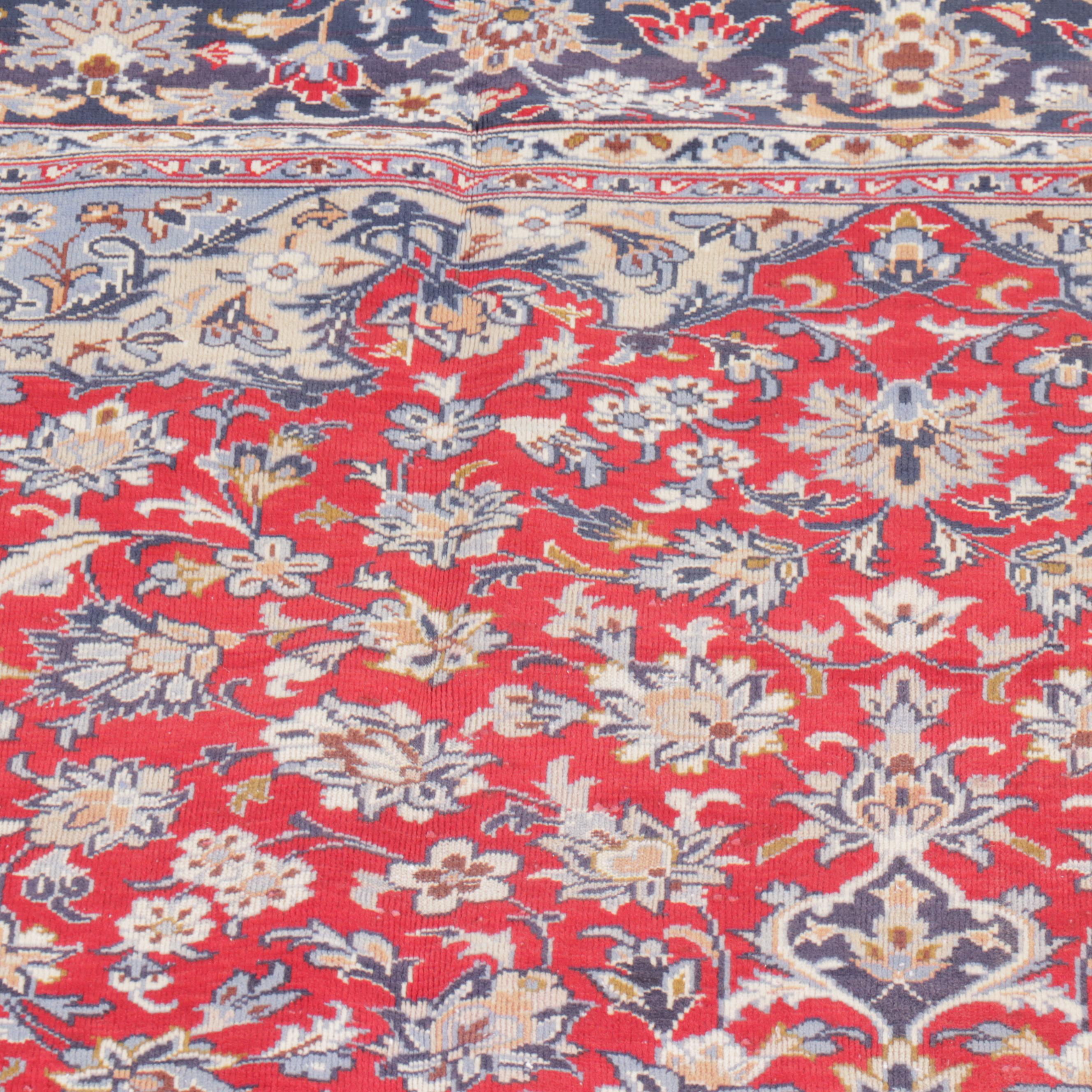 8'5 x 11'6 Hand-Knotted Persian Mashhad Area Rug