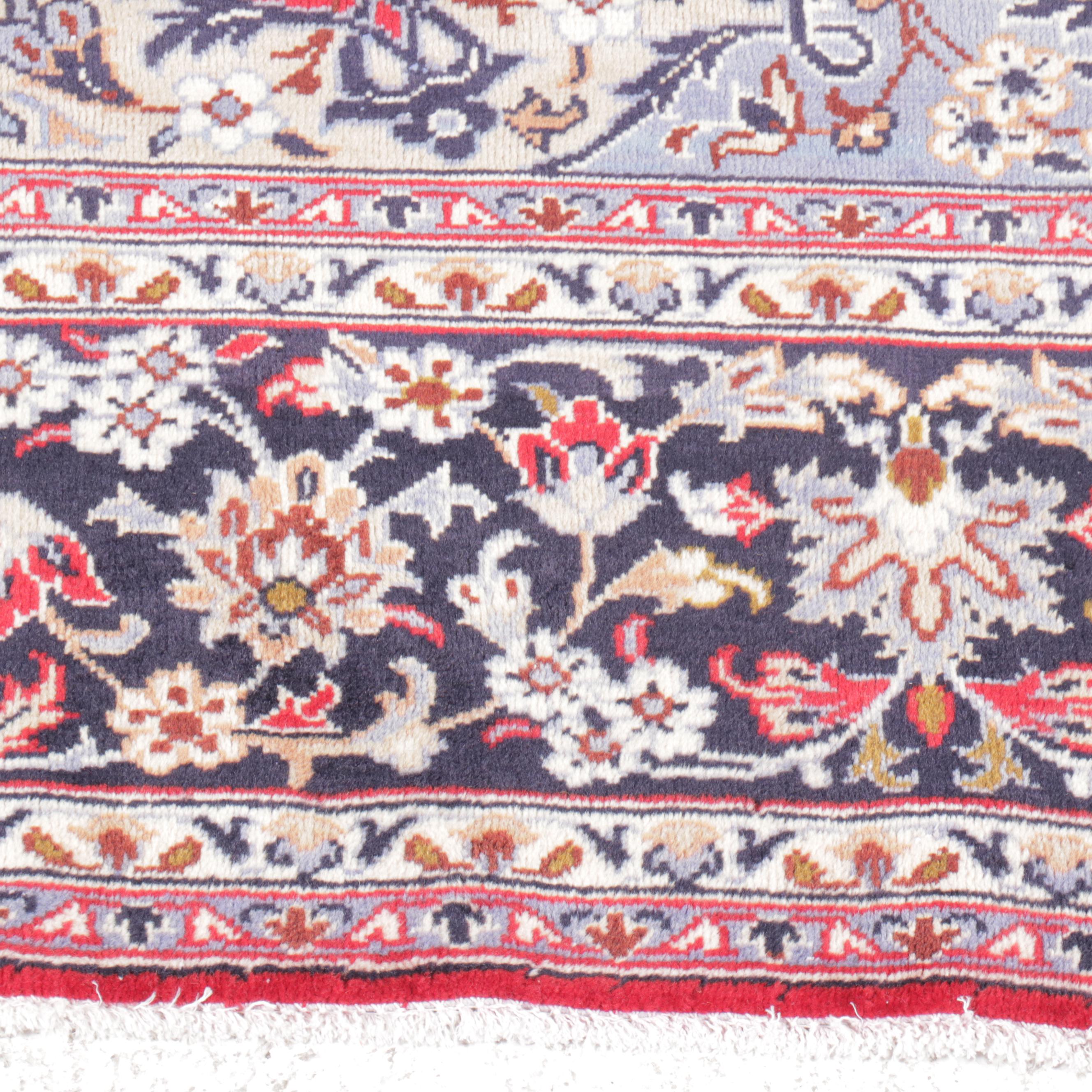 8'5 x 11'6 Hand-Knotted Persian Mashhad Area Rug