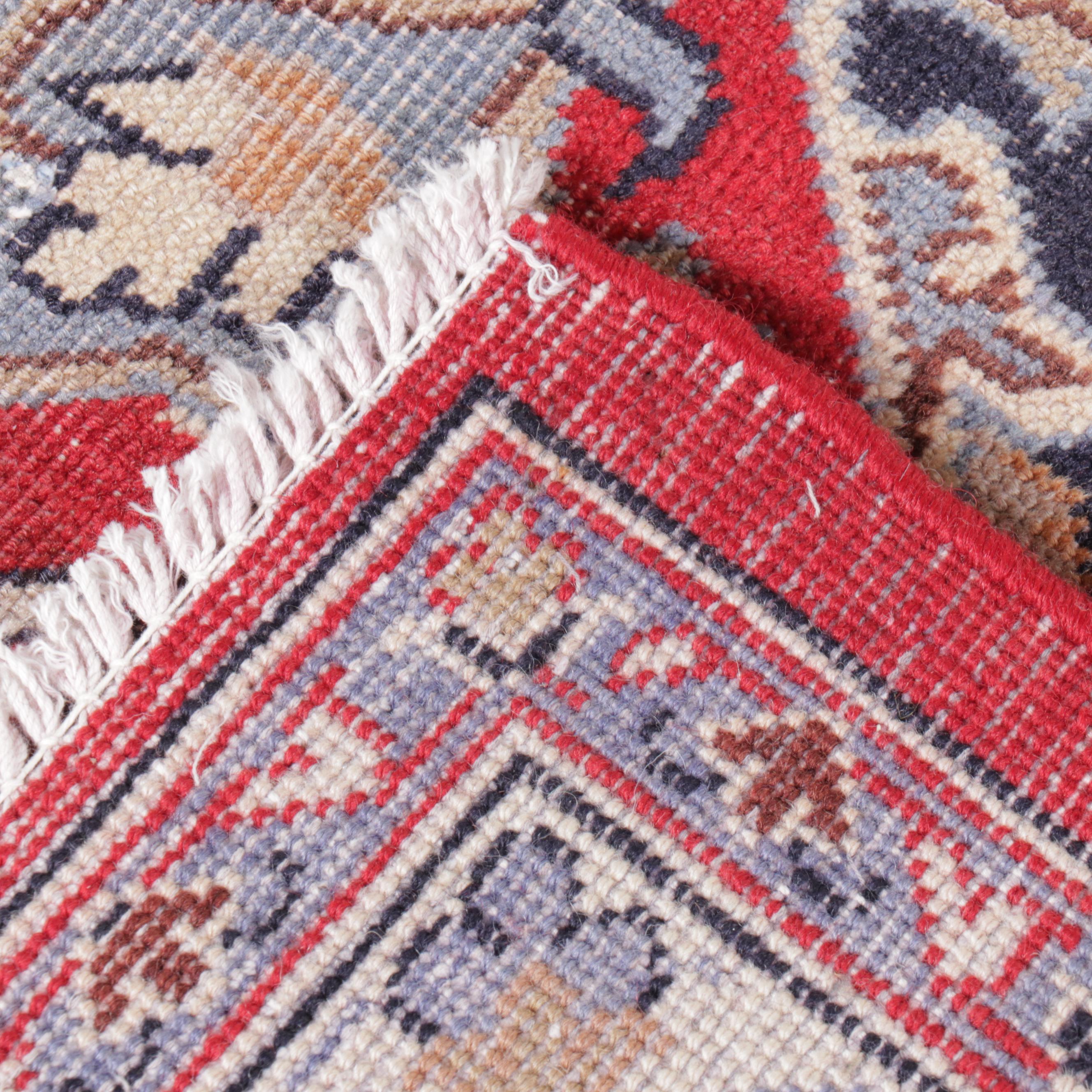 8'5 x 11'6 Hand-Knotted Persian Mashhad Area Rug