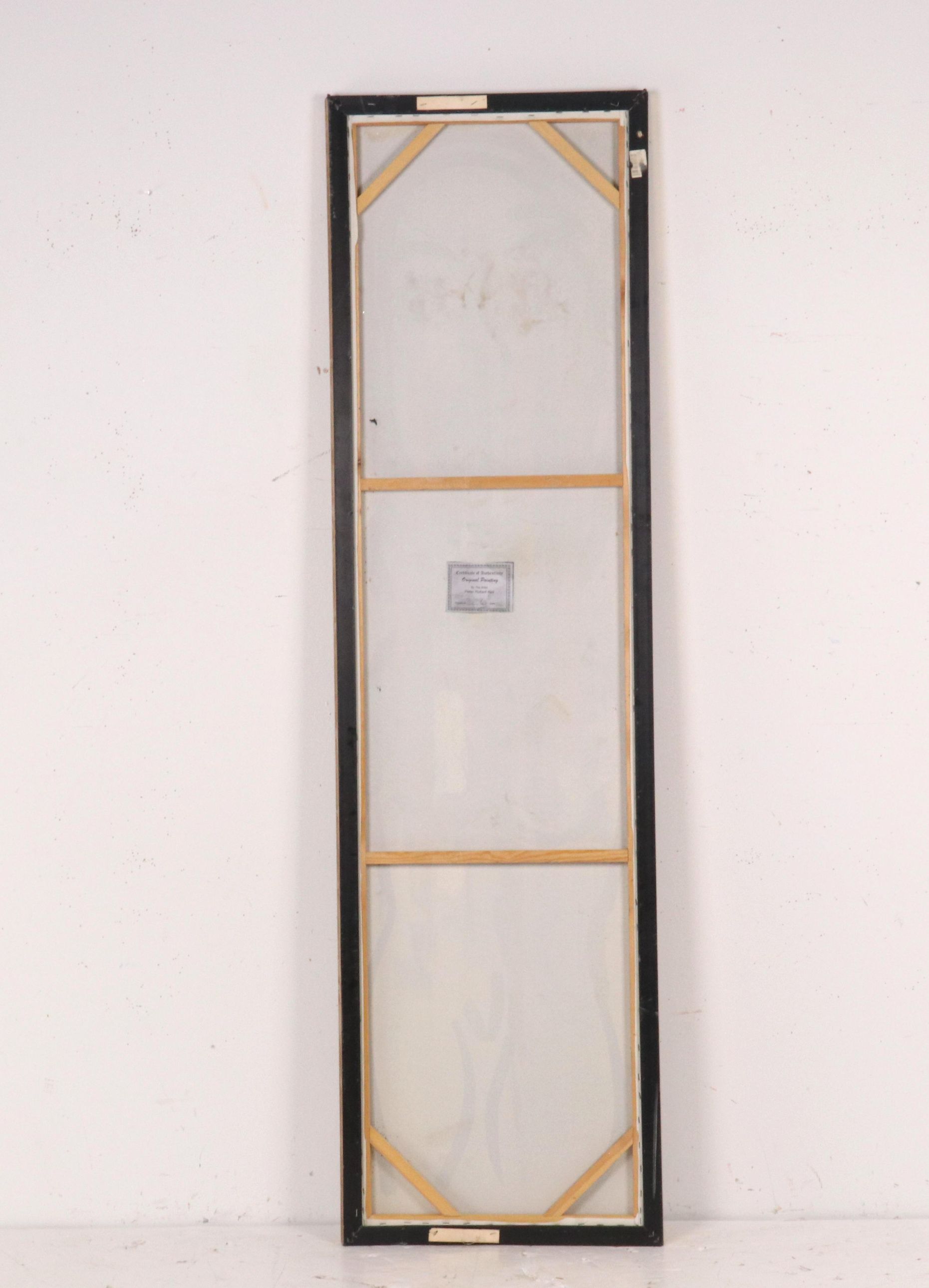 Peter Keil Abstract Nude Portrait Acrylic Painting