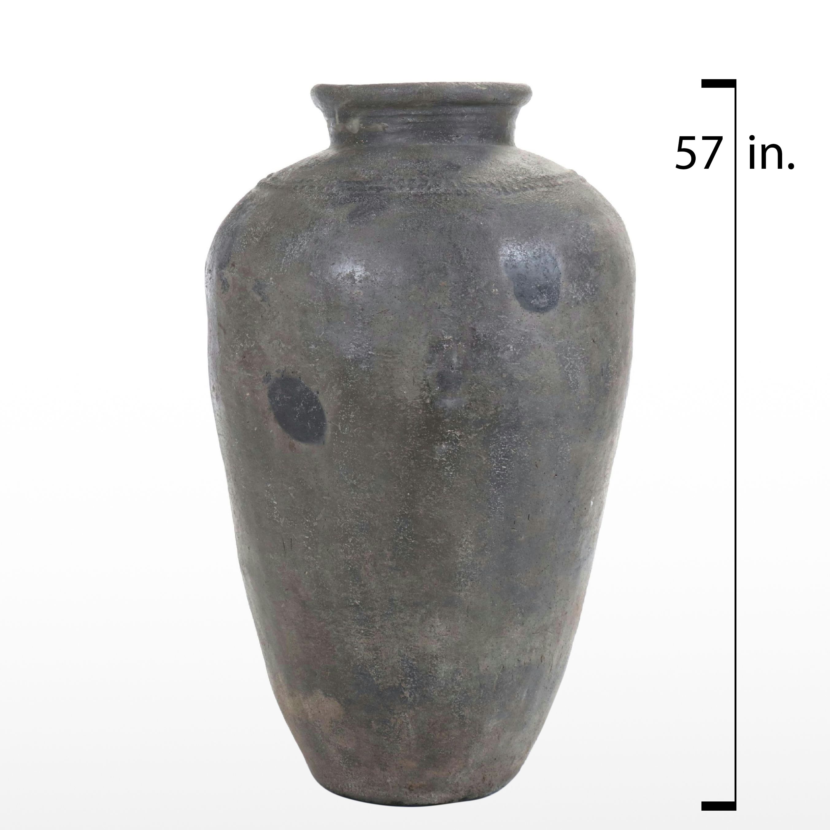 Monumental Fired Clay Water Pot