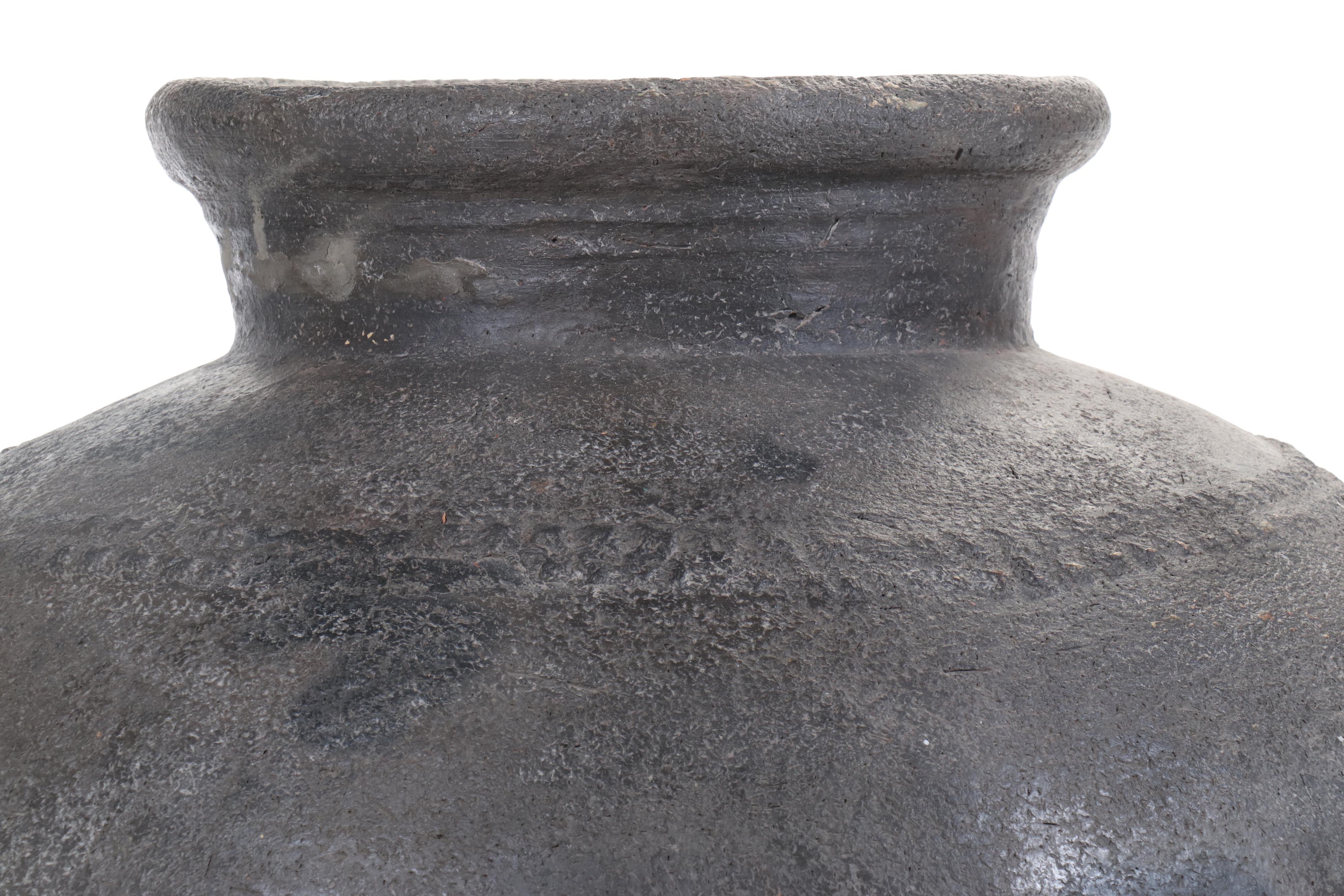 Monumental Fired Clay Water Pot