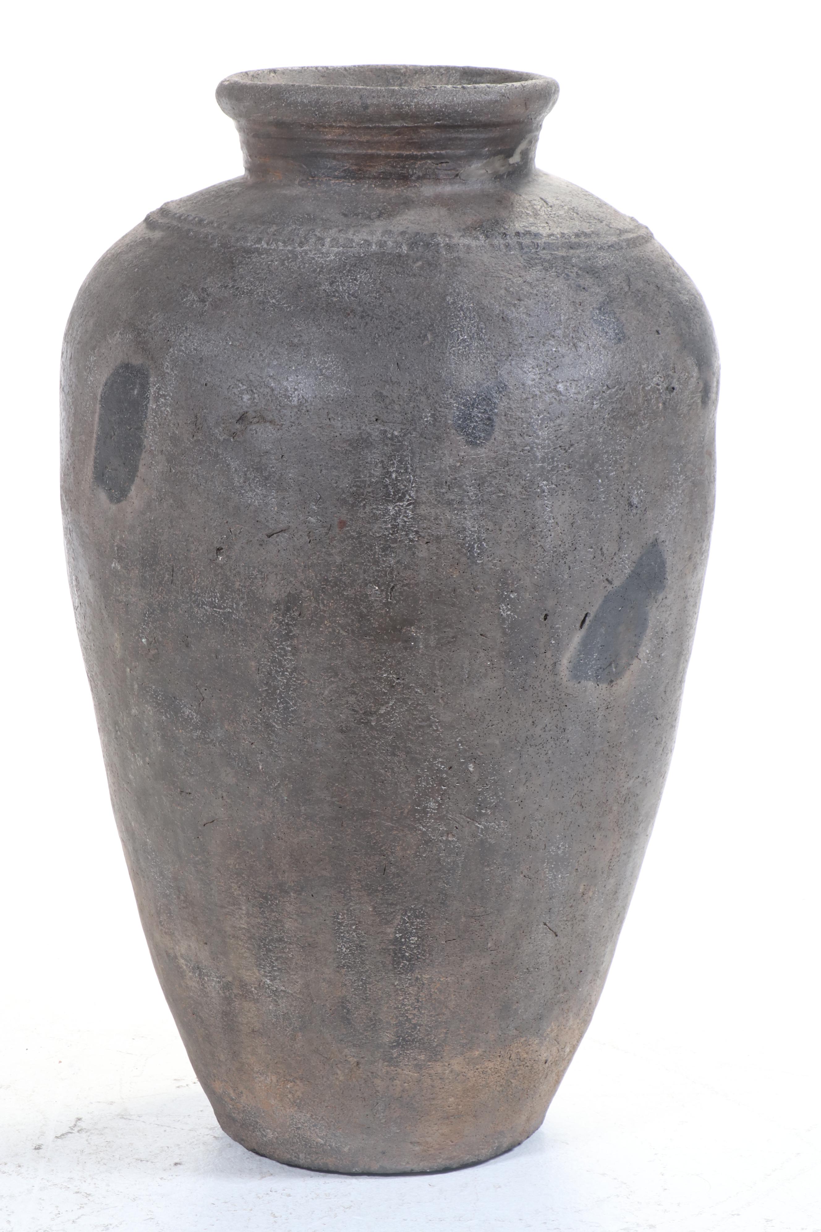 Monumental Fired Clay Water Pot