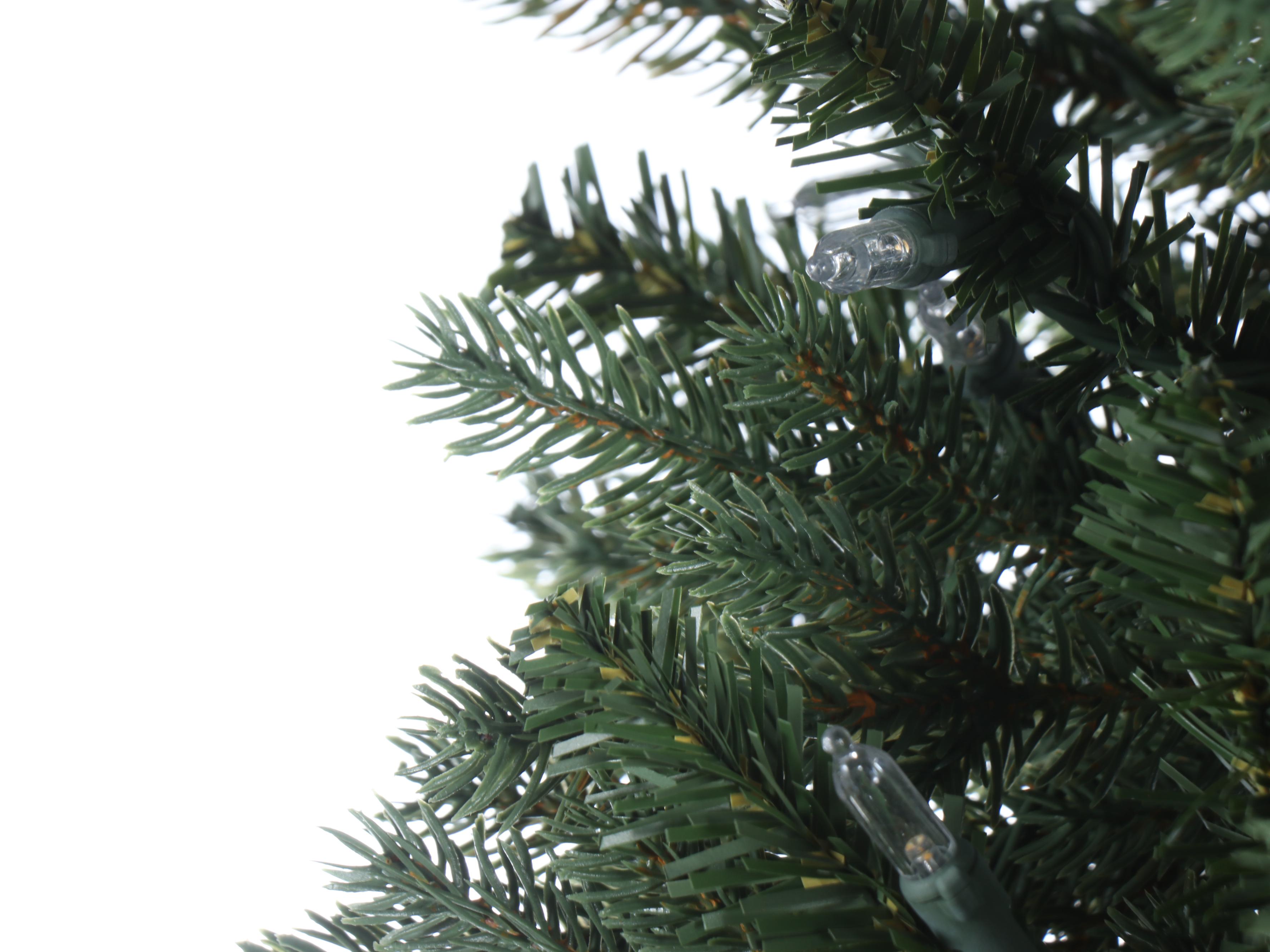 Pre-Lit Faux Balsam Fir Christmas Tree