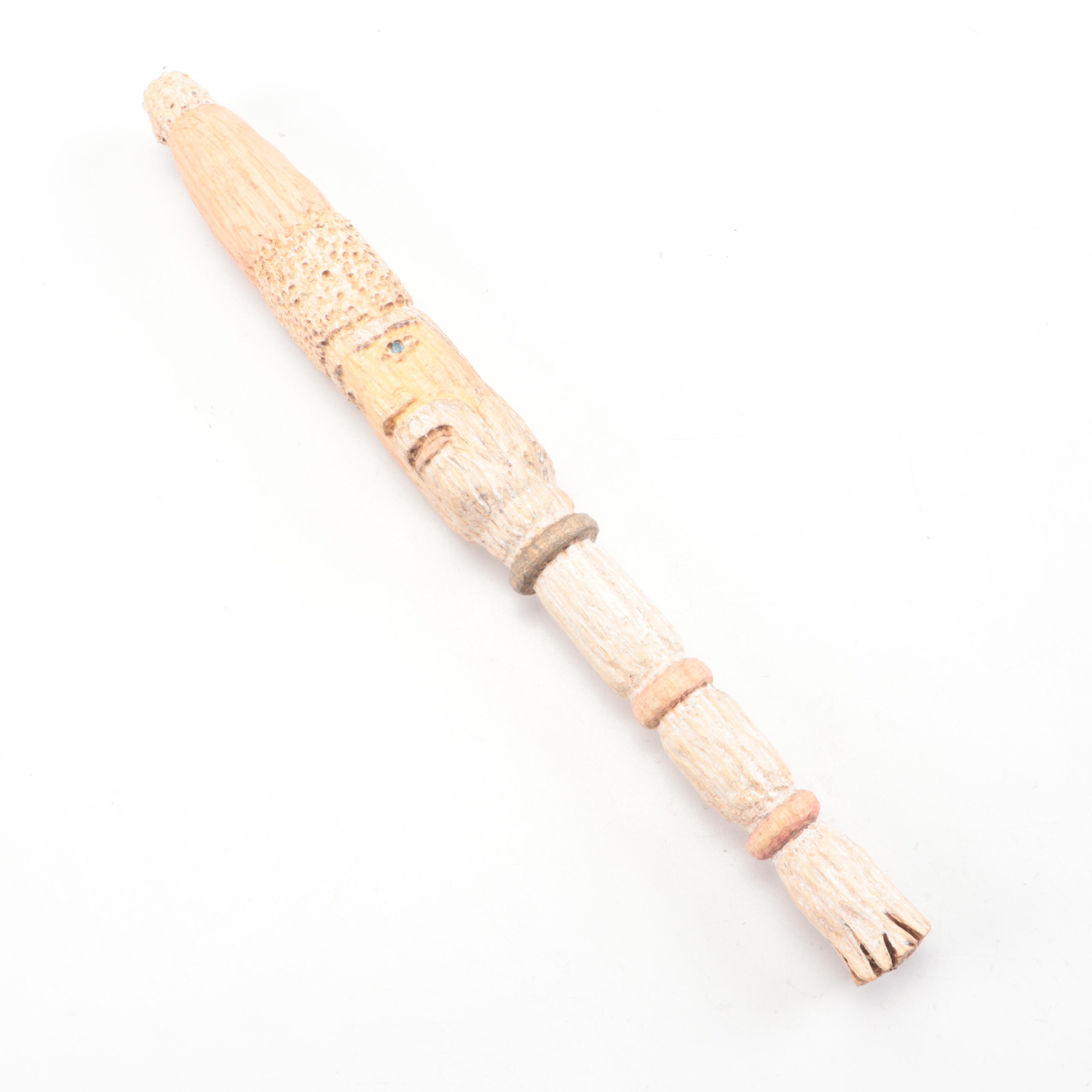 Folk Art Christmas Collection Featuring Antique Christmas Cardinal