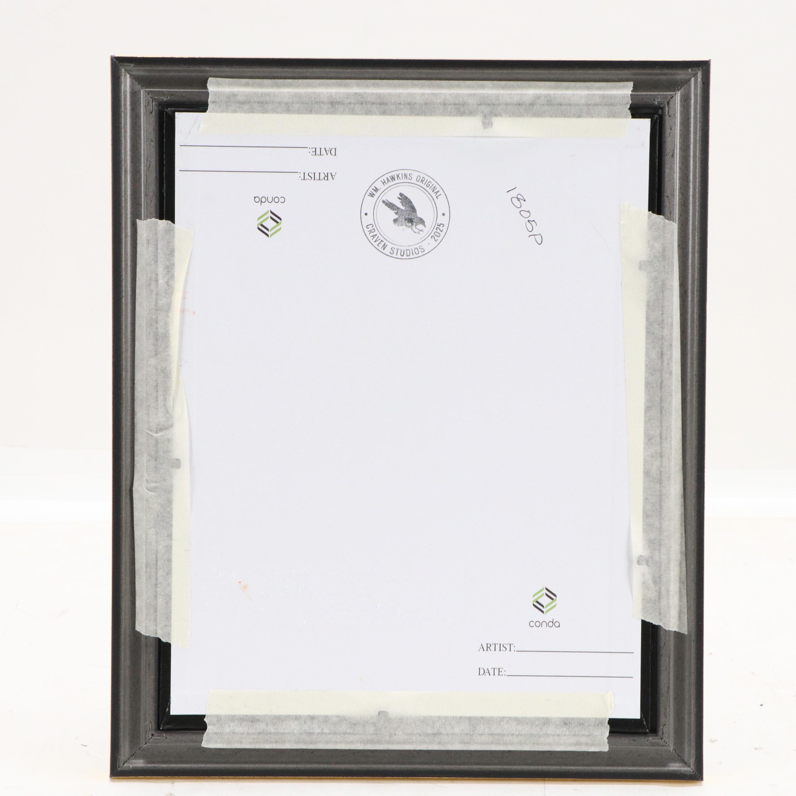 William Hawkins Sunset Landscape Oil Painting, 2025