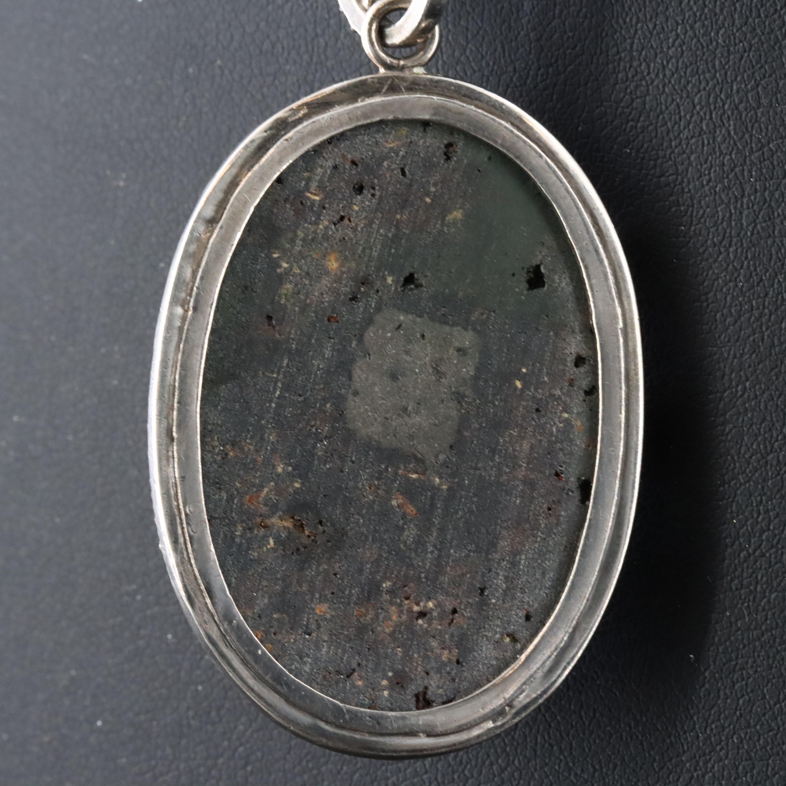 Sheryl Lowe Spinel and Diamond Pendant Necklace