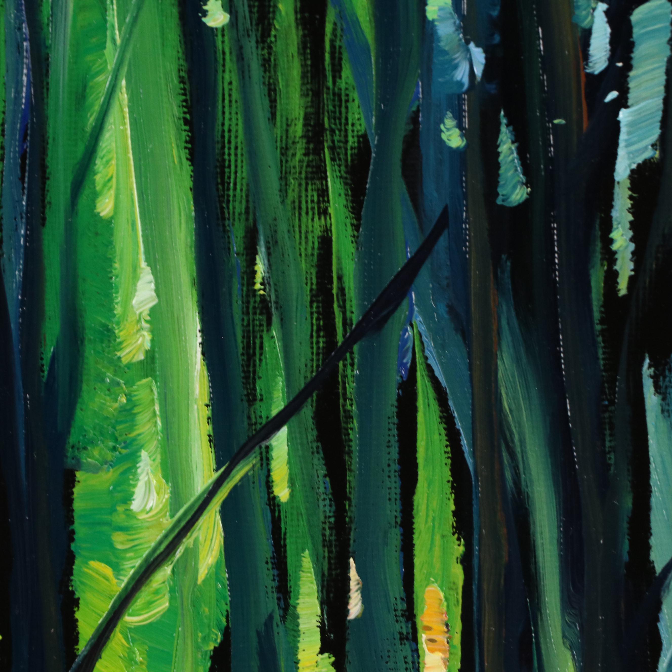 William Hawkins Forest Landscape Oil Painting, 2025