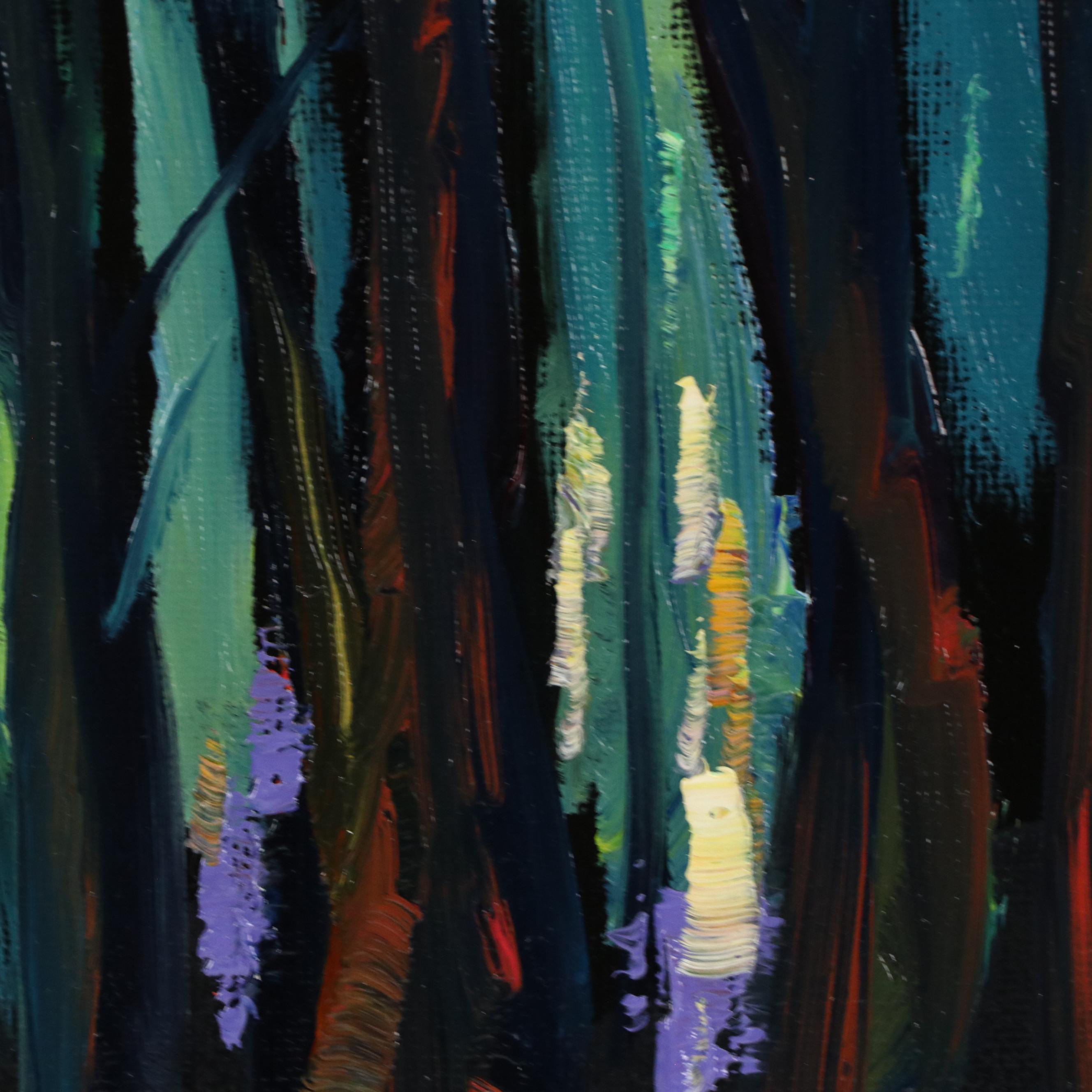 William Hawkins Forest Landscape Oil Painting, 2025