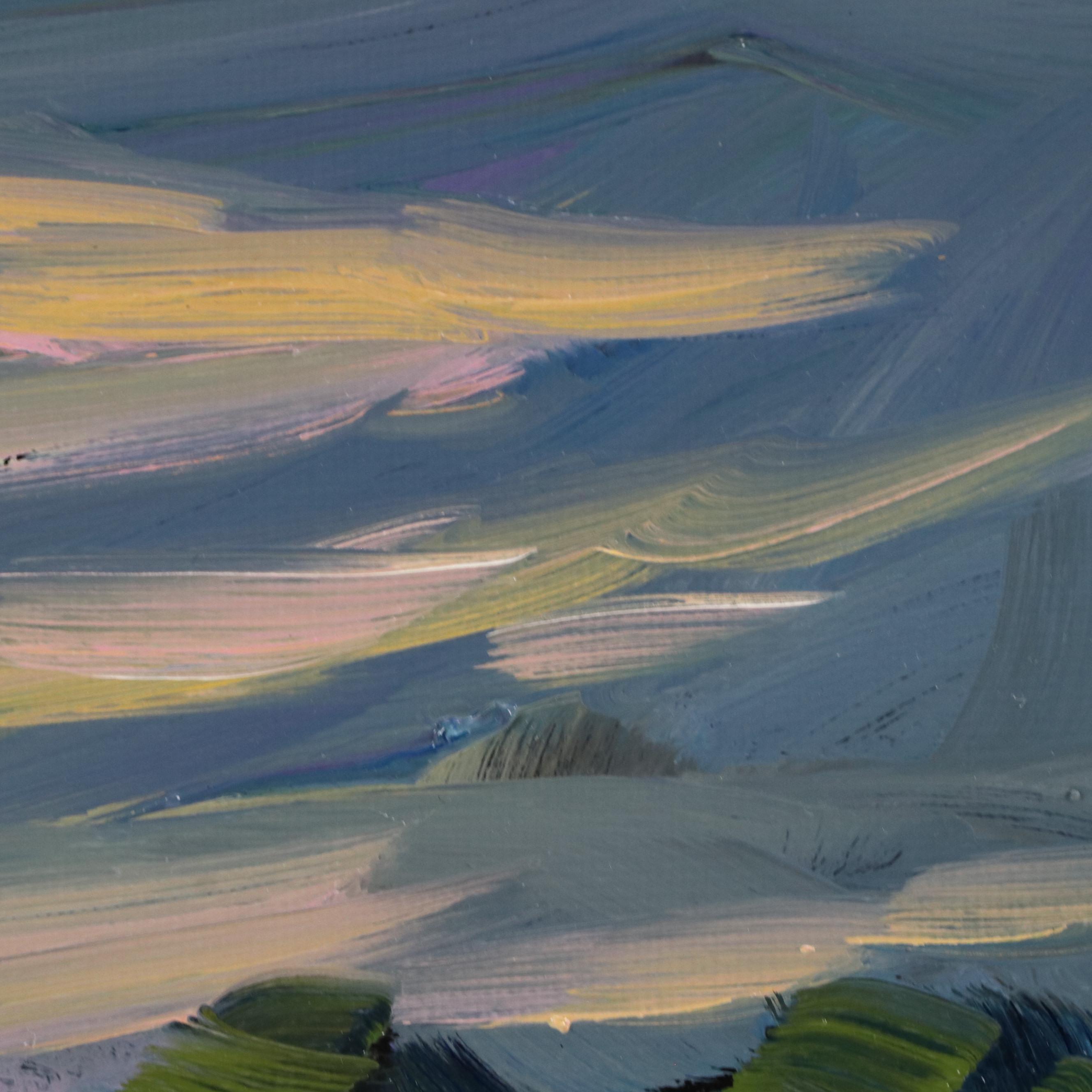 William Hawkins Sunset Landscape Oil Painting, 2025