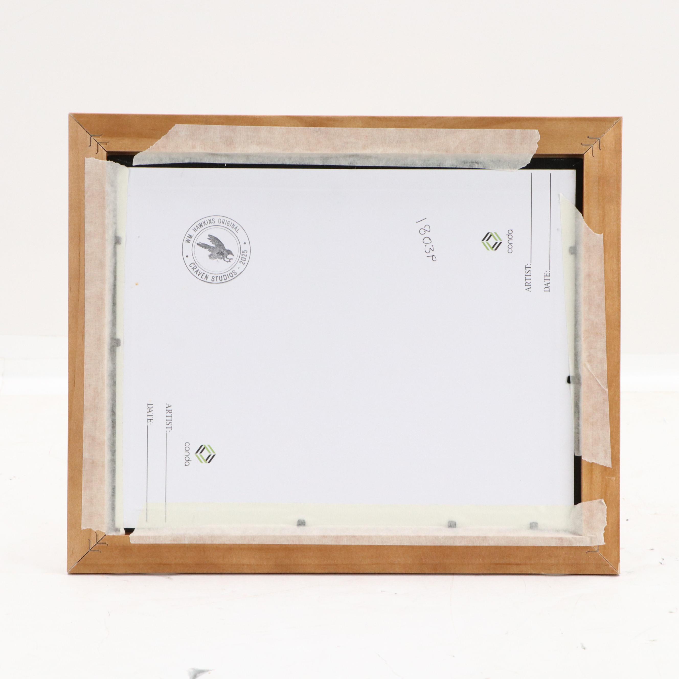 William Hawkins Sunset Landscape Oil Painting, 2025