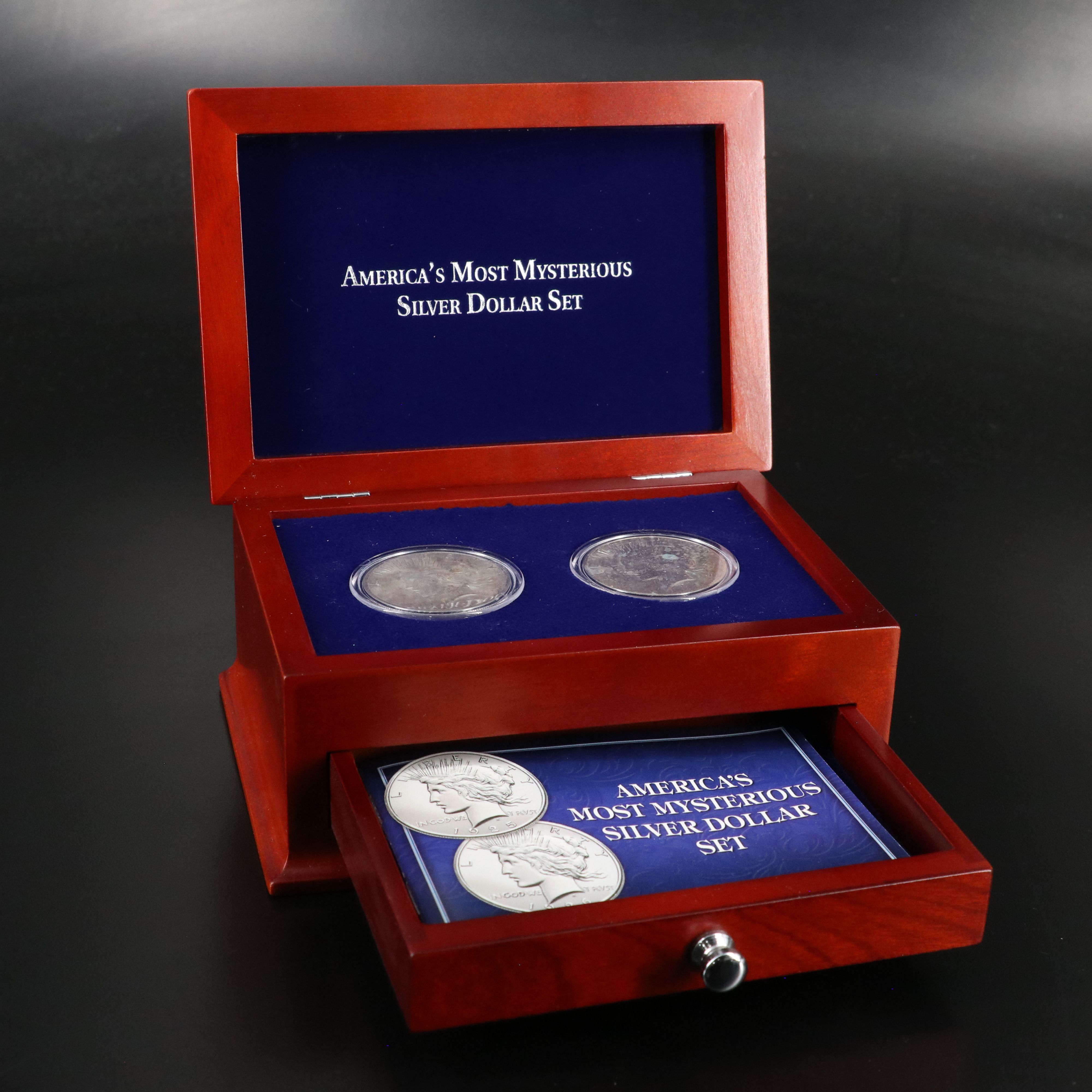 Two-Coin Peace Silver Dollar Set