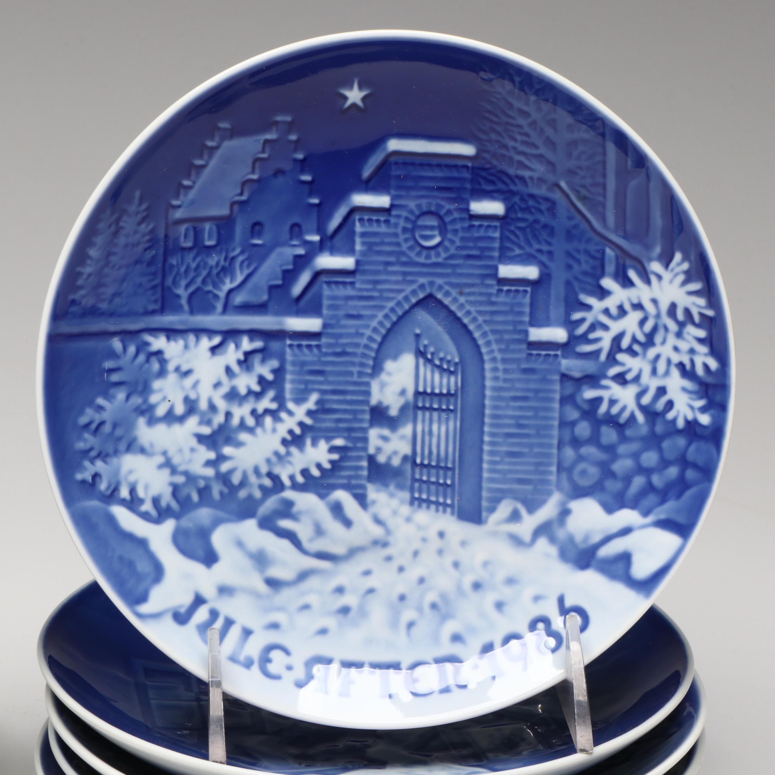 Bing & Grøndahl and Royal Copenhagen Annual Christmas Plates