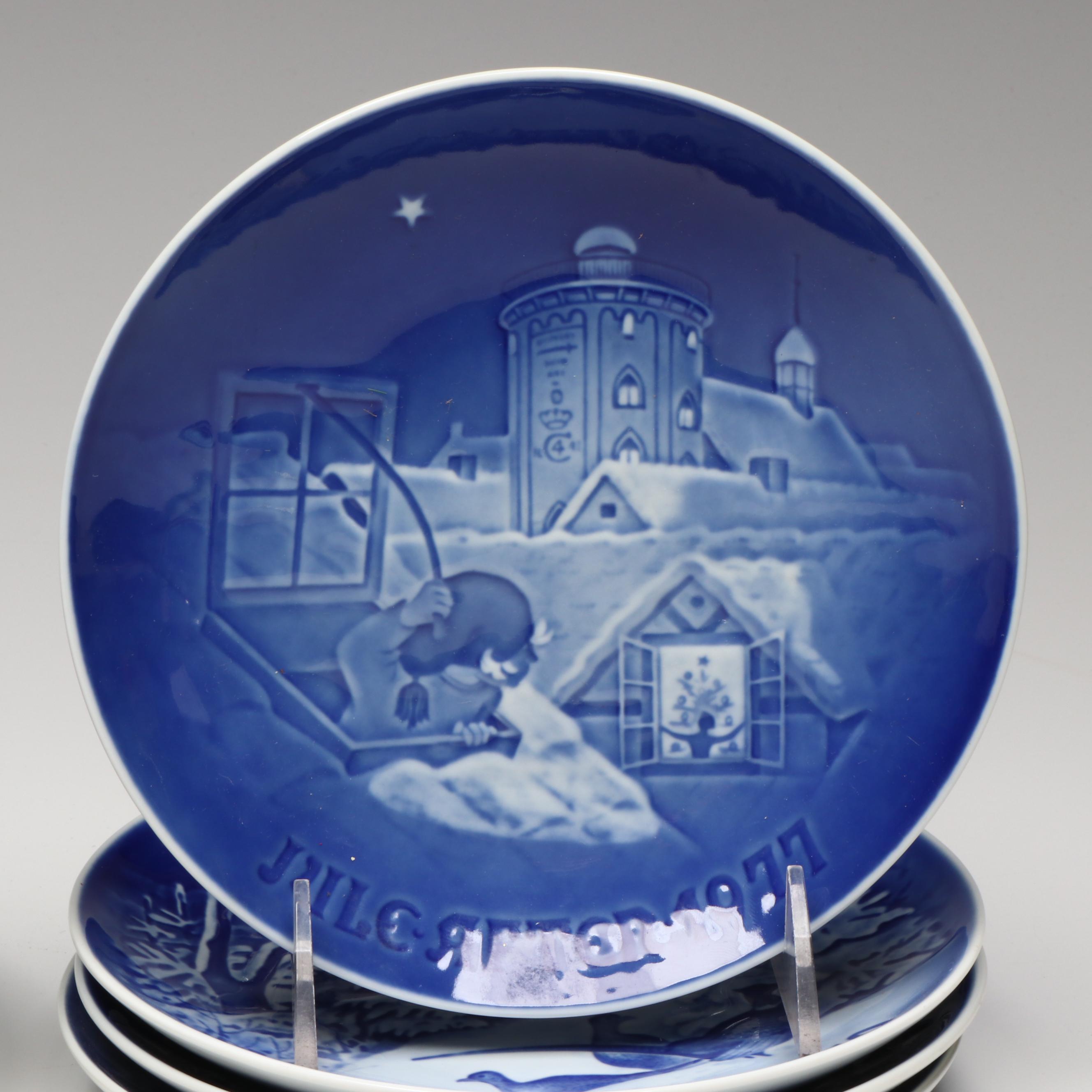 Bing & Grøndahl and Royal Copenhagen Annual Christmas Plates