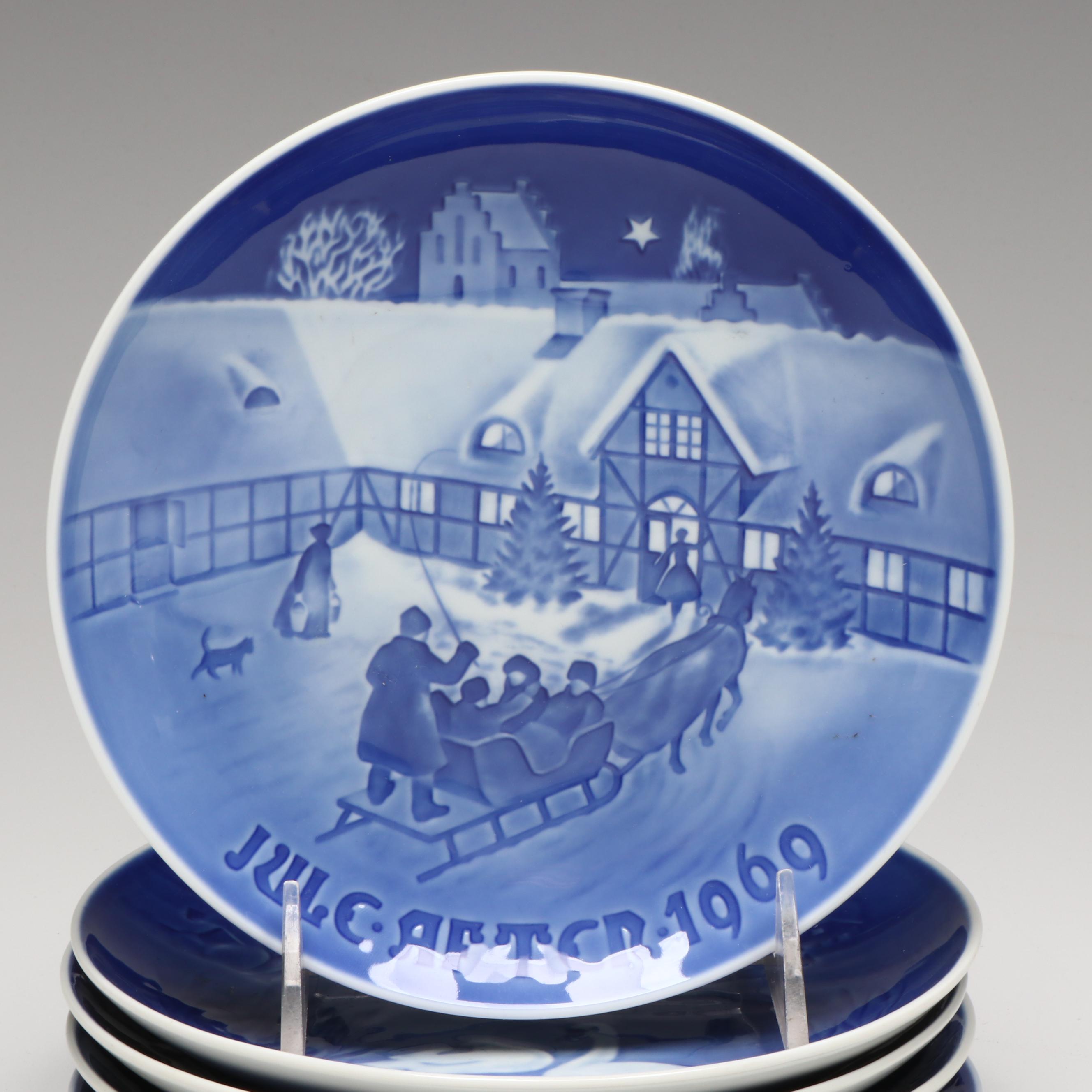 Bing & Grøndahl and Royal Copenhagen Annual Christmas Plates