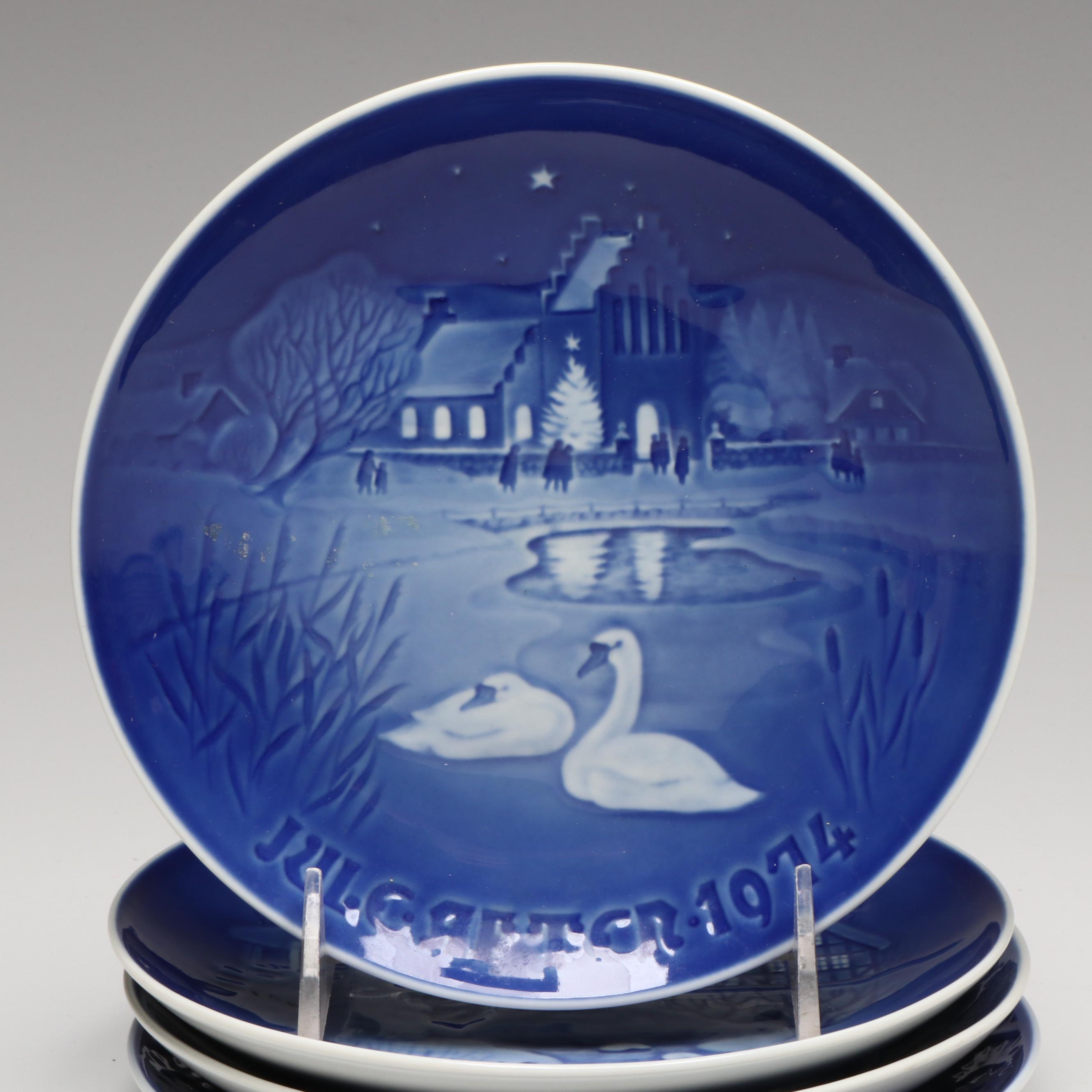 Bing & Grøndahl and Royal Copenhagen Annual Christmas Plates
