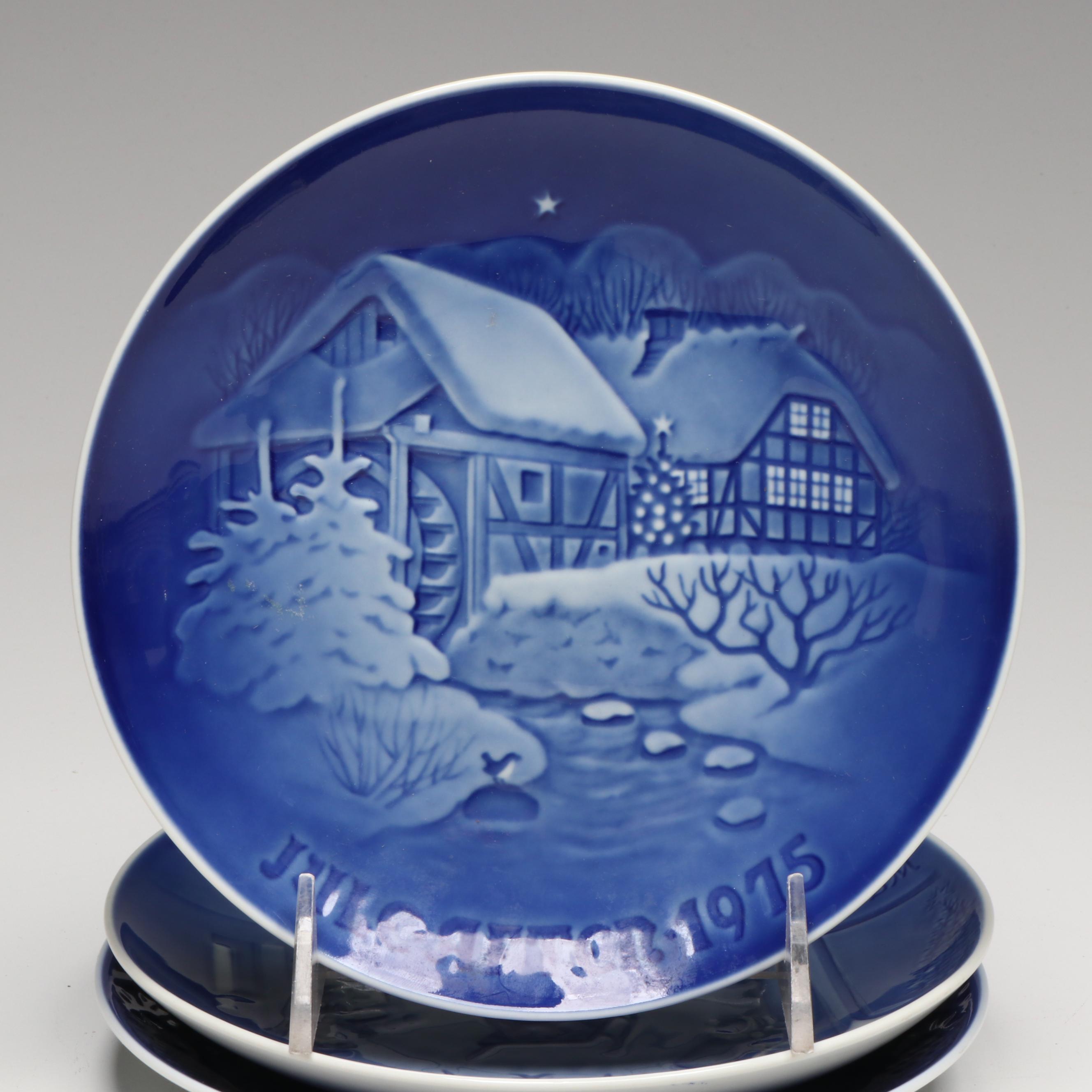 Bing & Grøndahl and Royal Copenhagen Annual Christmas Plates
