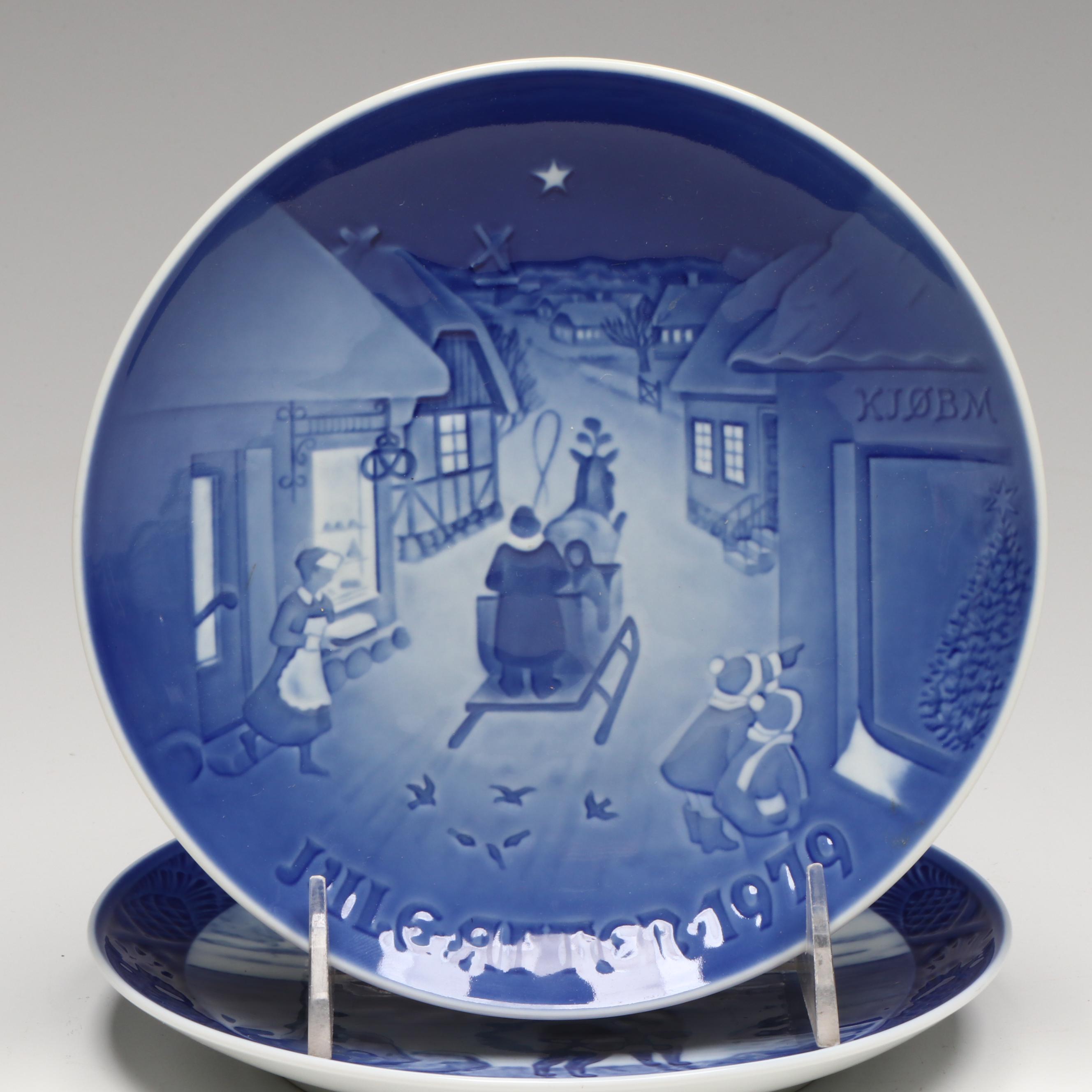 Bing & Grøndahl and Royal Copenhagen Annual Christmas Plates