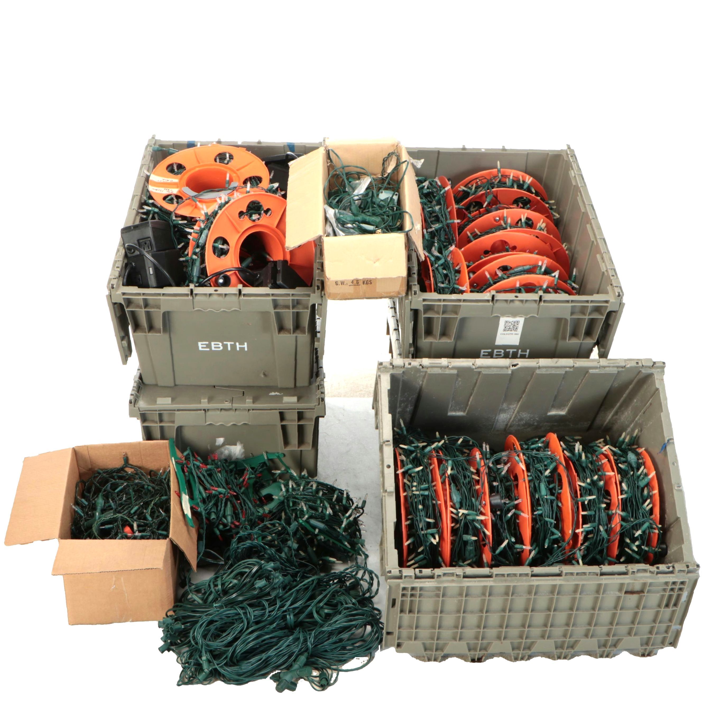 4" Spaced Outdoor LED Seasonal String Lights