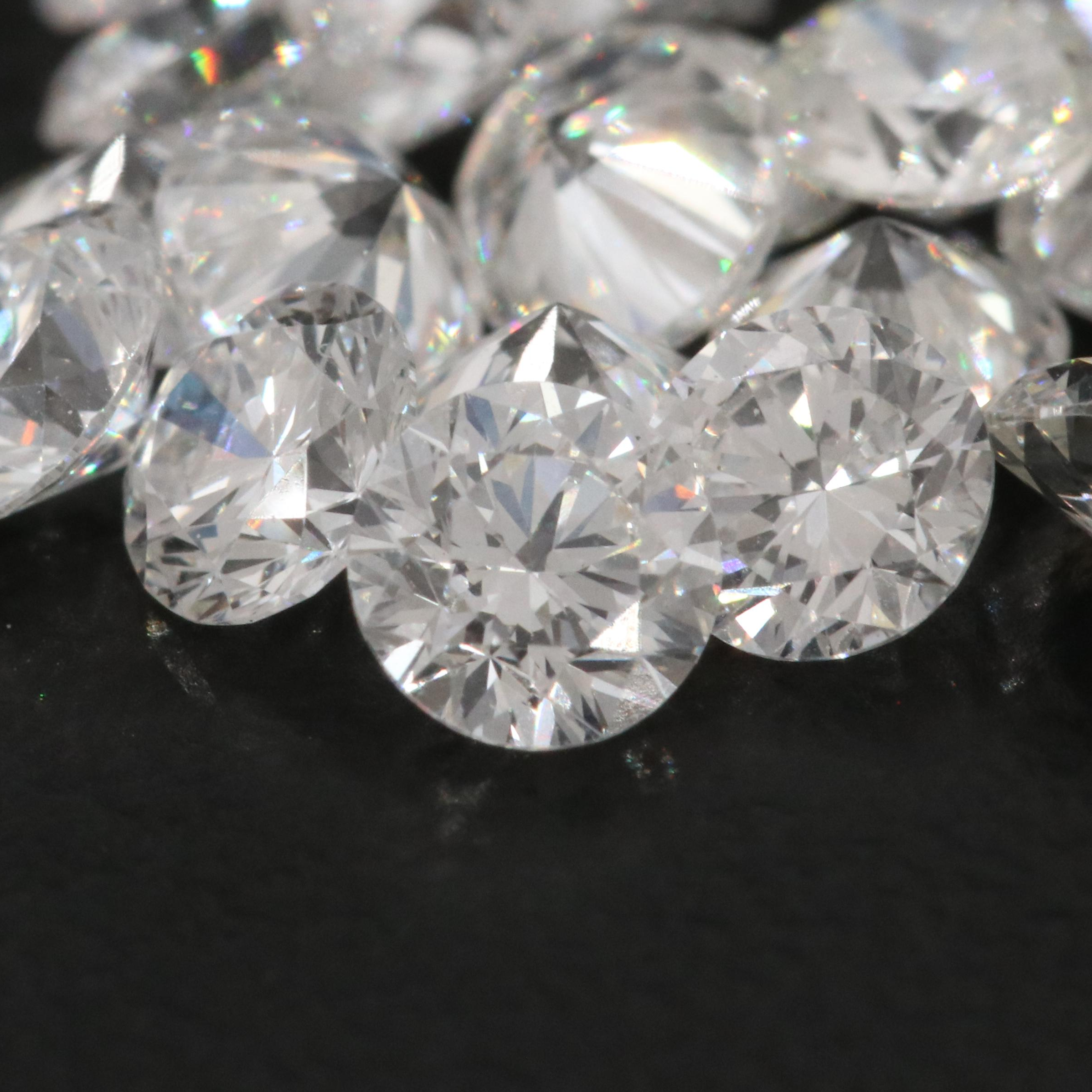 Loose 5.65 CTW Lab Grown Diamonds