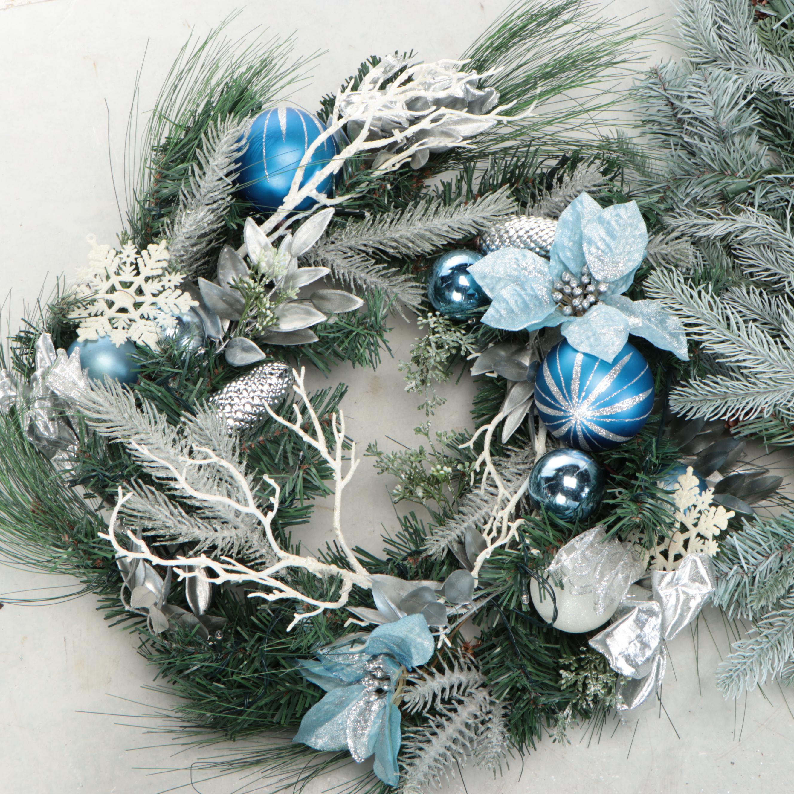 National Tree Garland with Other Artificial Pine Garland and Wreaths