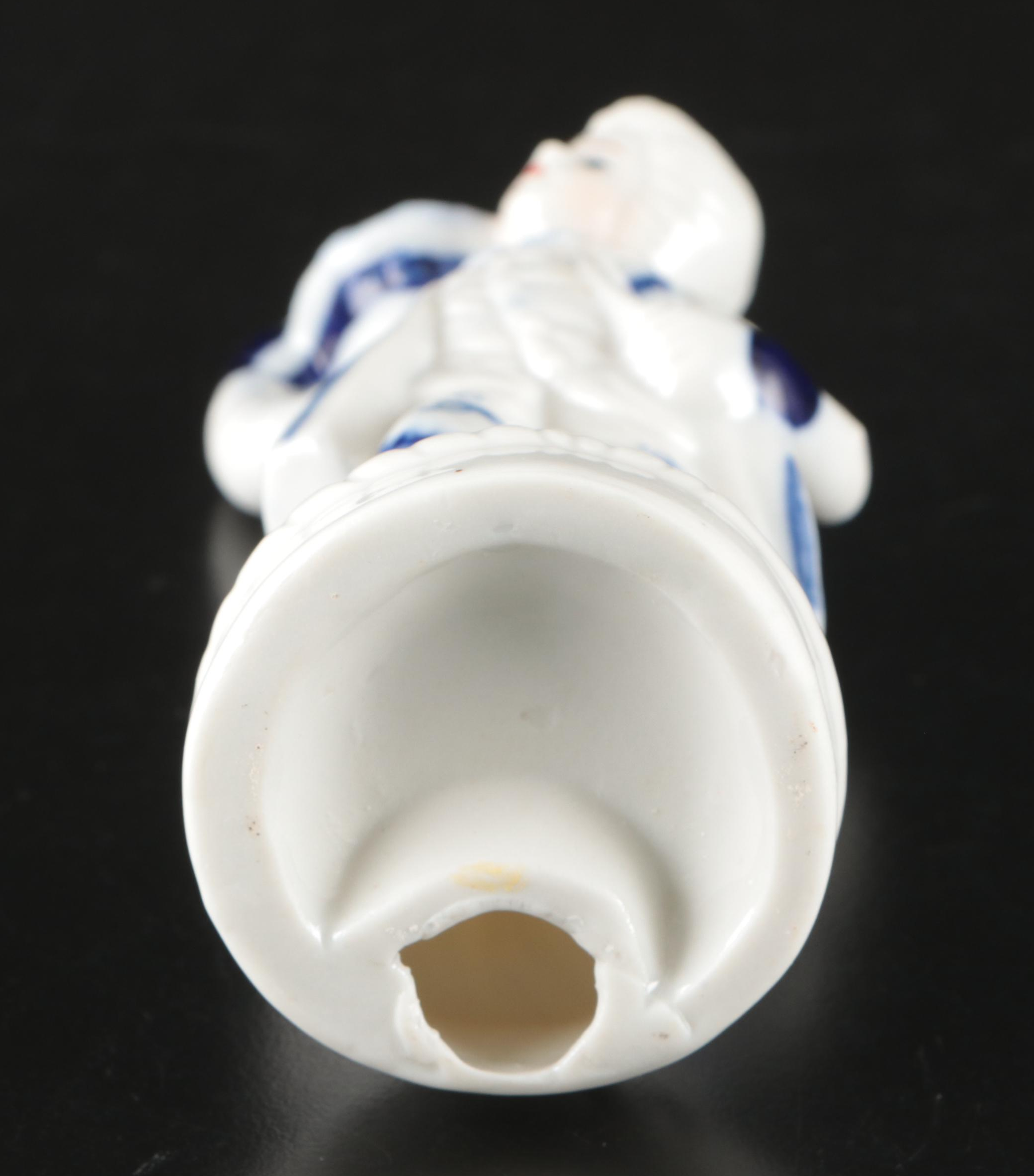 Sophia-Ann Blue and White French Style Porcelain Figurines