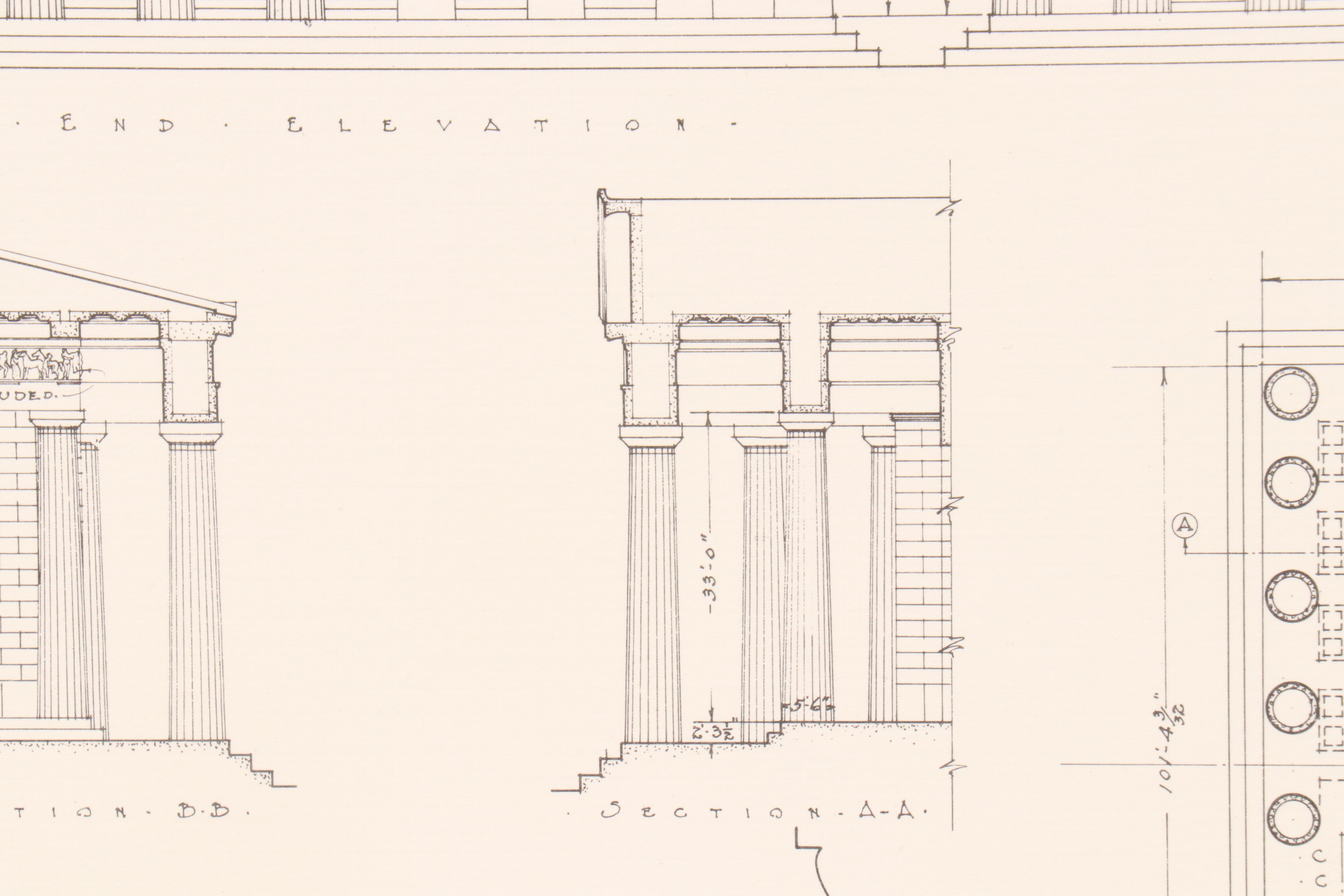 Nashville Parthenon Lithographs, Including Elaine S. Neeley Nativity Scene, 1988