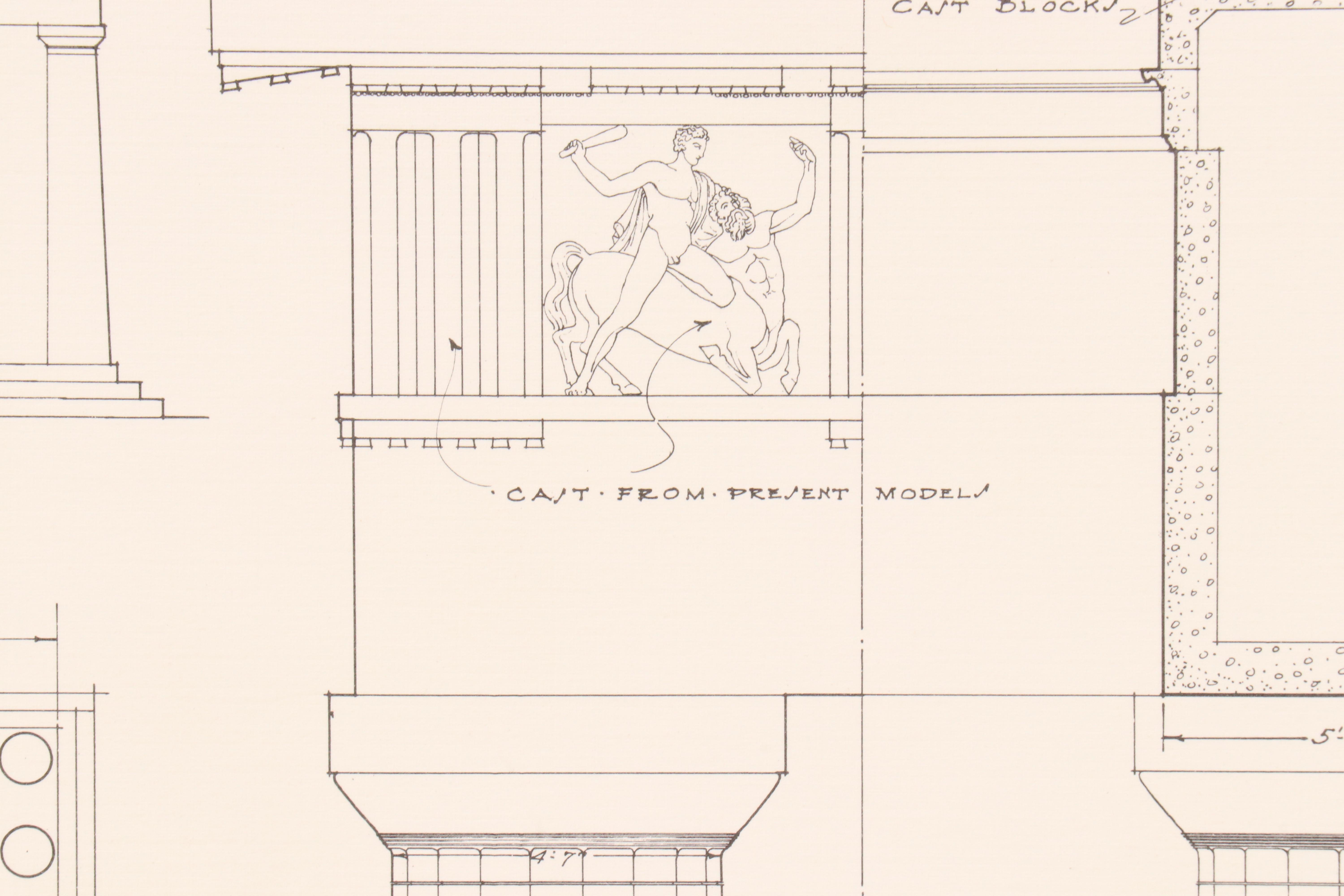 Nashville Parthenon Lithographs, Including Elaine S. Neeley Nativity Scene, 1988