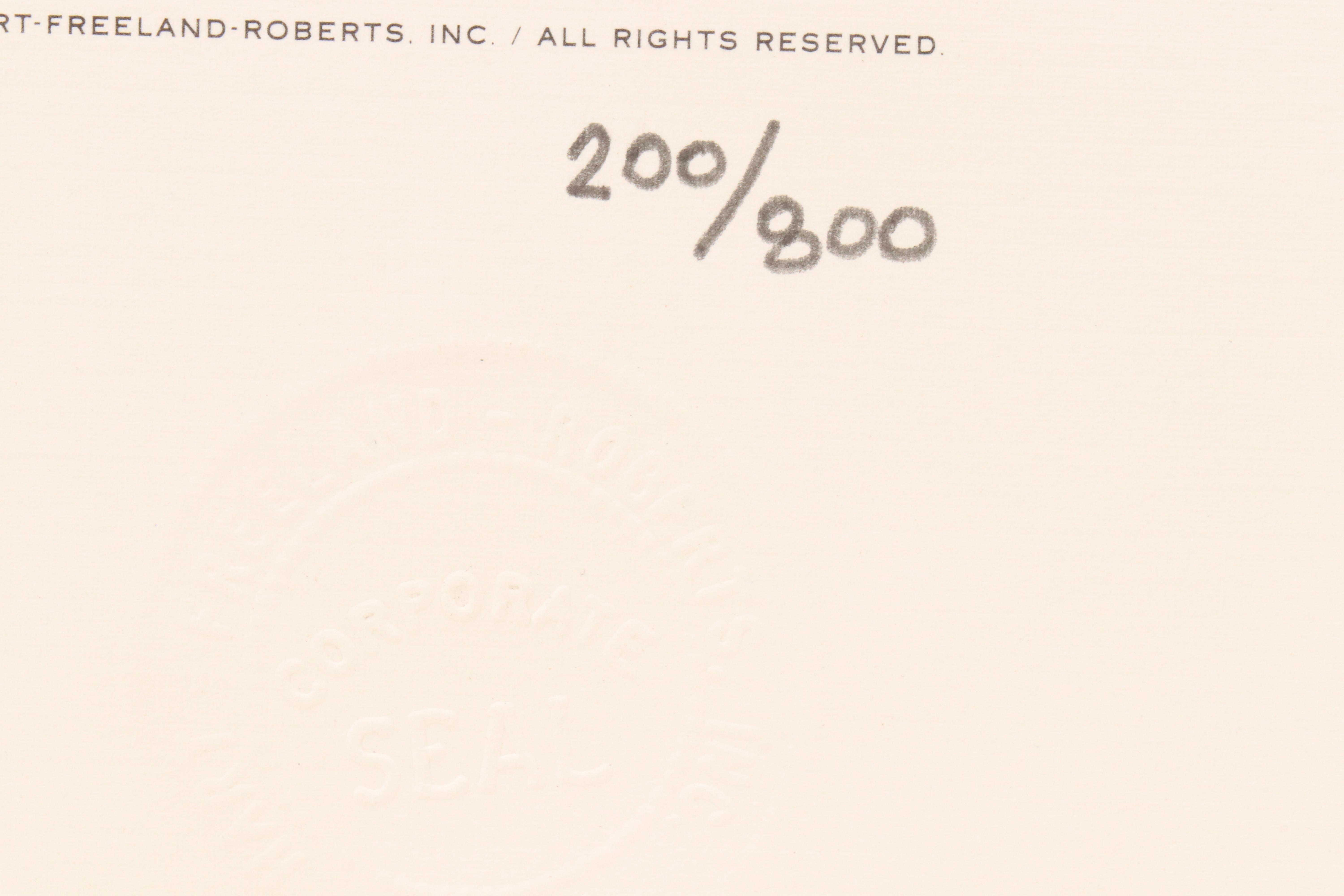 Nashville Parthenon Lithographs, Including Elaine S. Neeley Nativity Scene, 1988