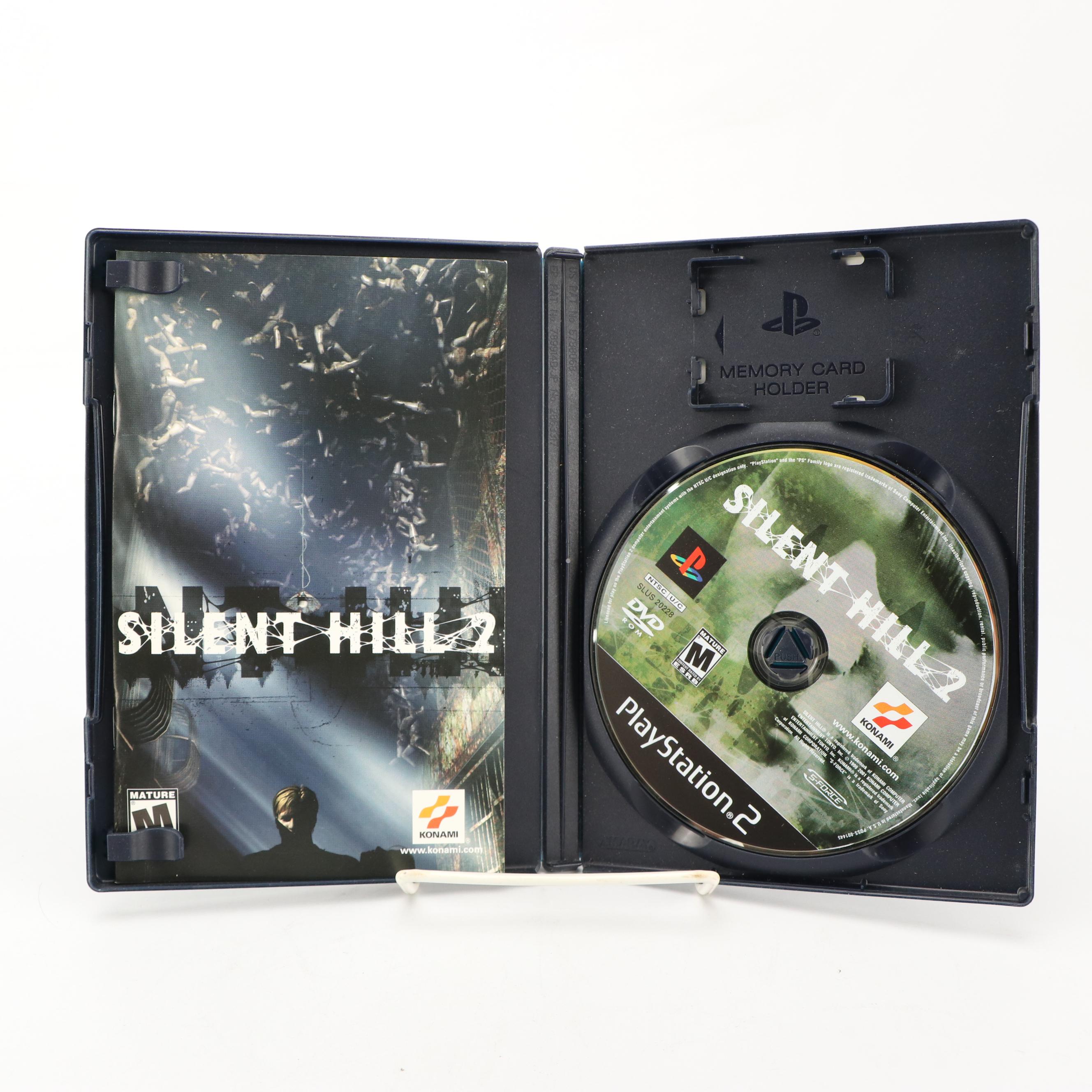 Silent Hill 2 PlayStation 2 Video Game, Complete in Box