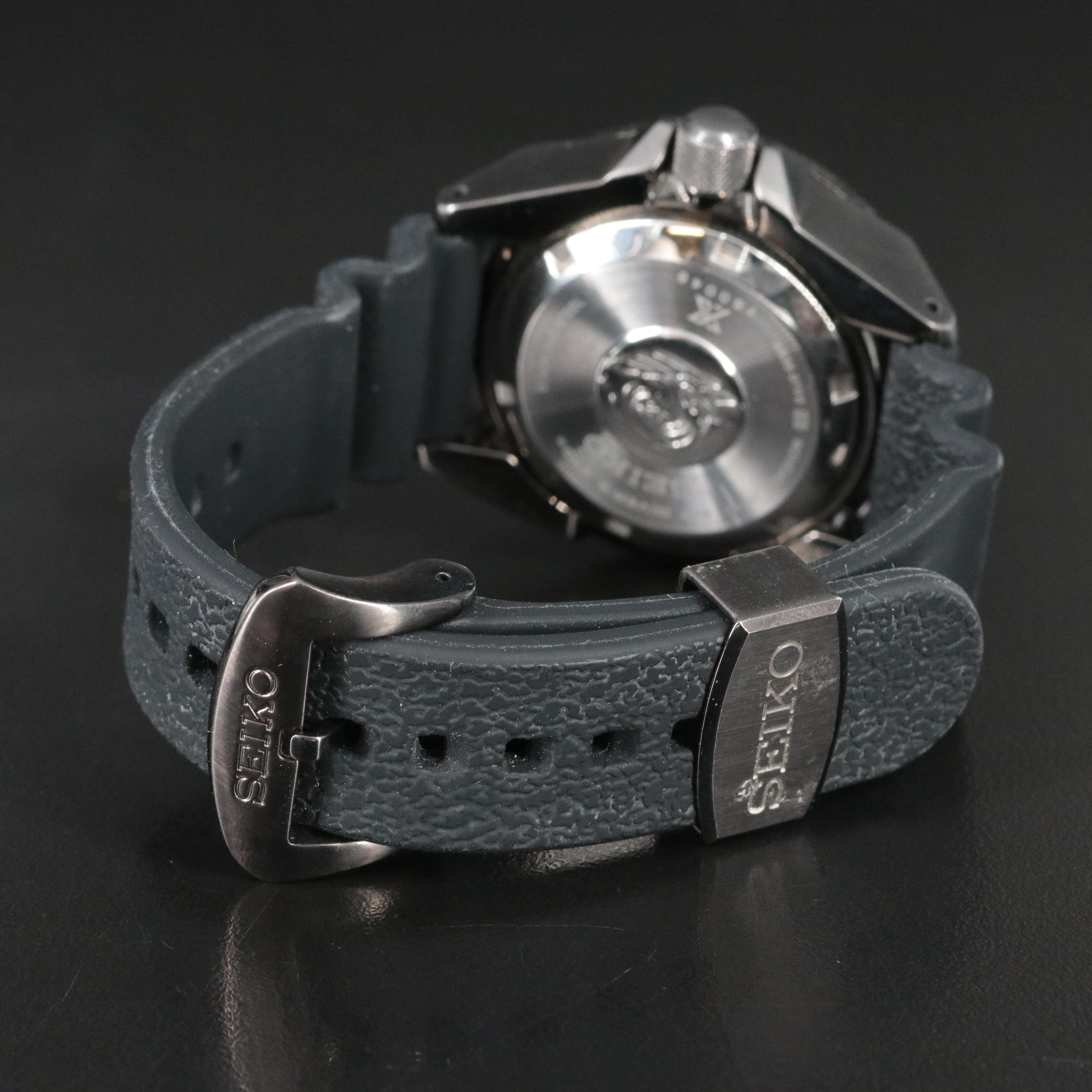 Seiko Men's Prospex Black Ion Automatic Diver's Watch