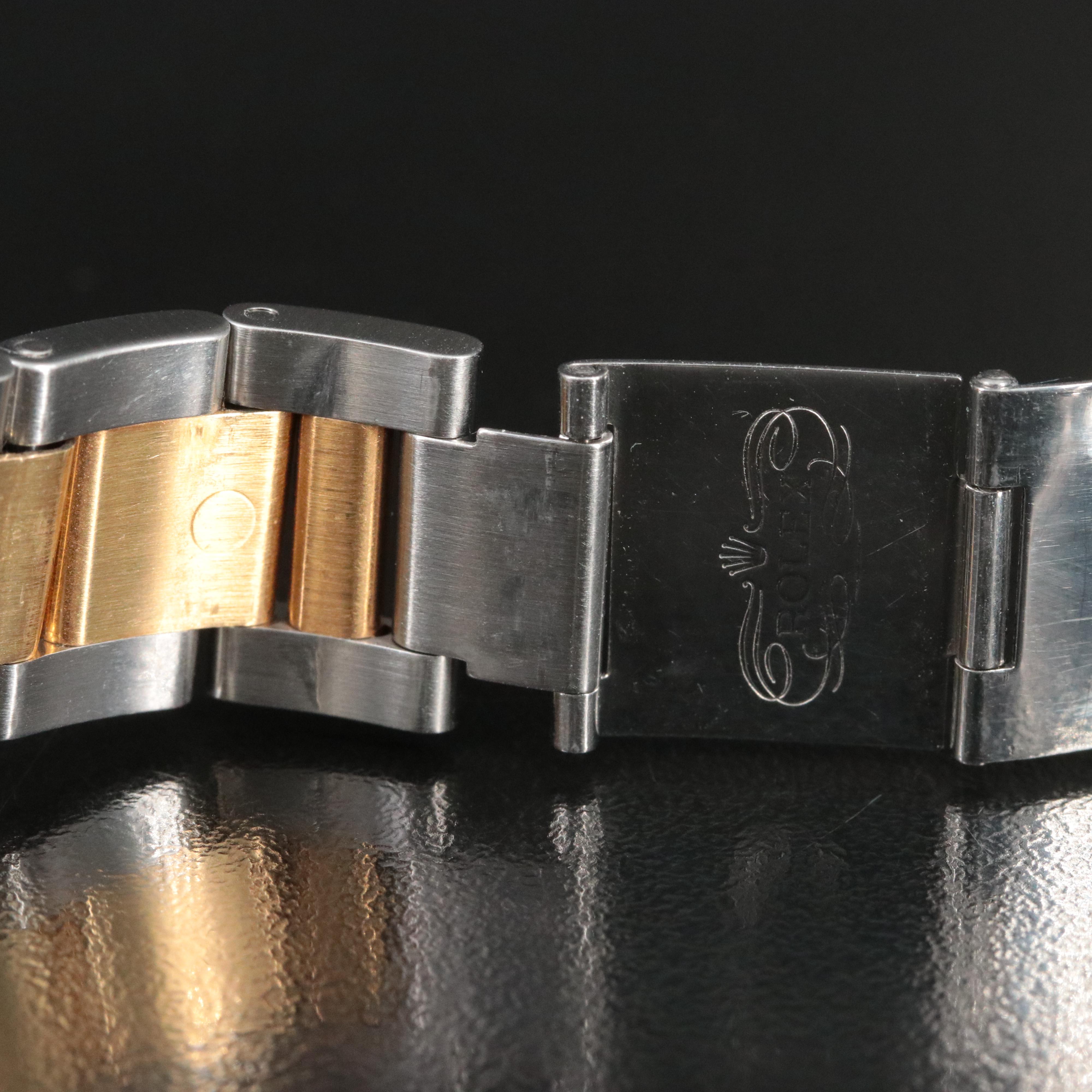 1993 - 1994 Rolex Steel and Gold Submariner 40mm Blue 16613 Watch