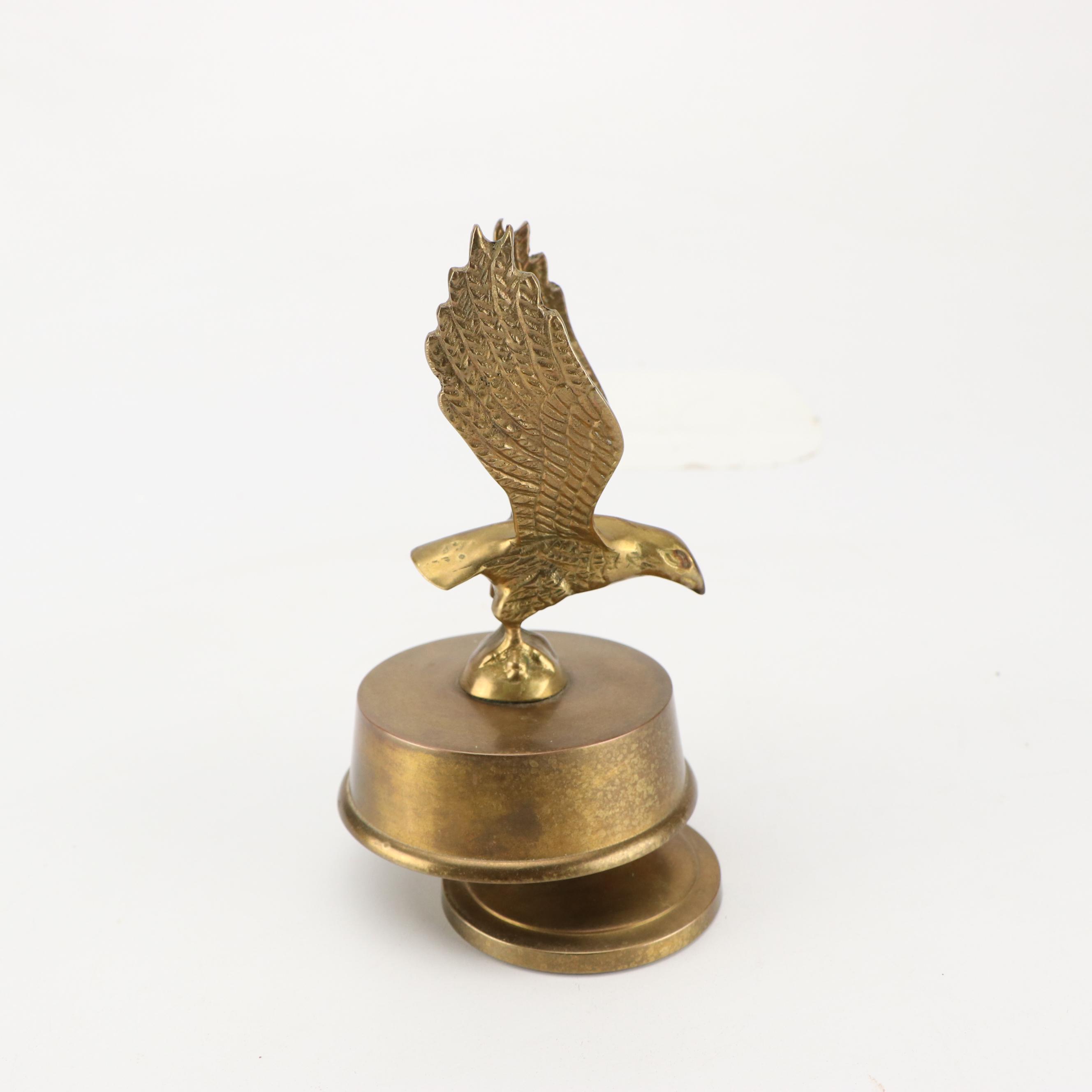 Ted Blaylock "Winged Protectors" Resin Figurines with Desk Supplies and Décor